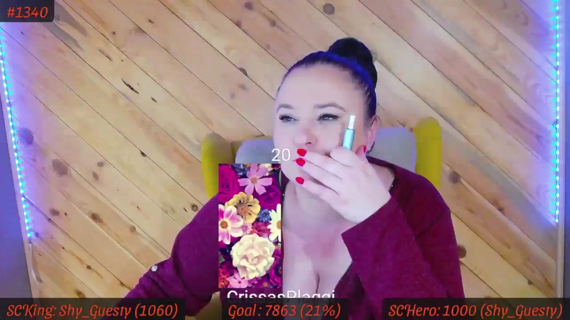 Gallery image thumbnail from SensualCrissa's myfreecams stream on, 03/21/2026, 12:04 image 1 of 20