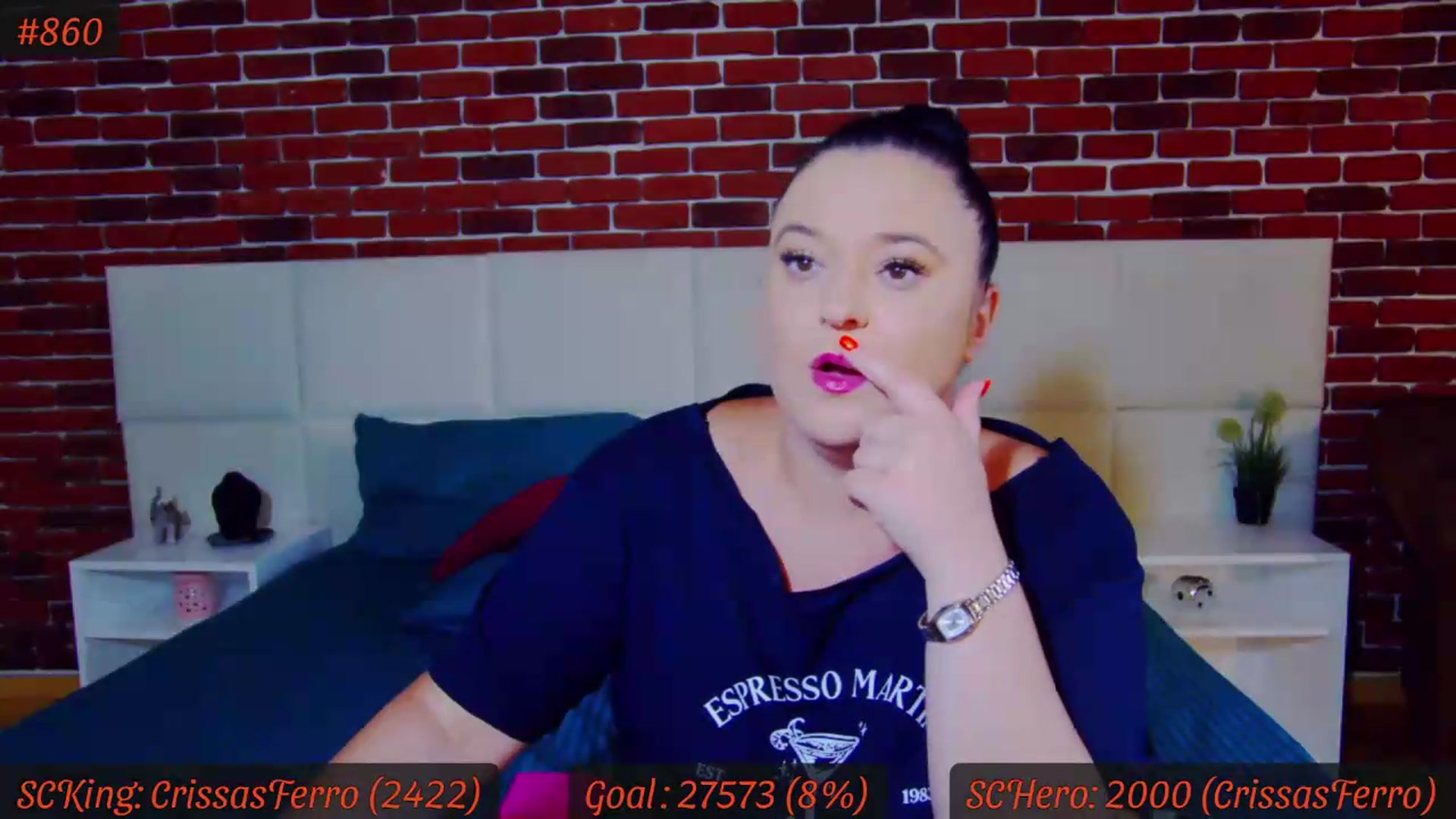 Gallery image thumbnail from SensualCrissa's myfreecams stream on, 08/13/2026, 12:09 image 5 of 20