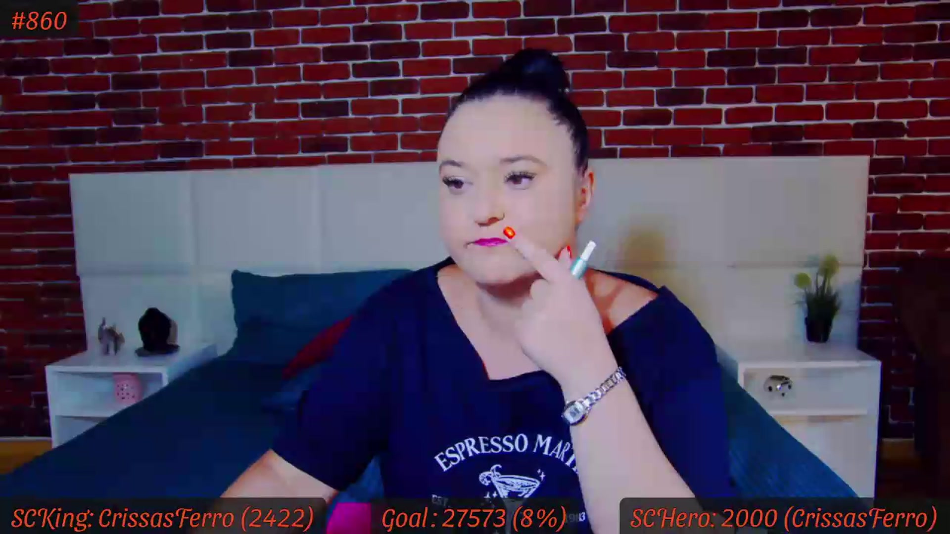 Gallery image thumbnail from SensualCrissa's myfreecams stream on, 08/13/2026, 12:09 image 3 of 20
