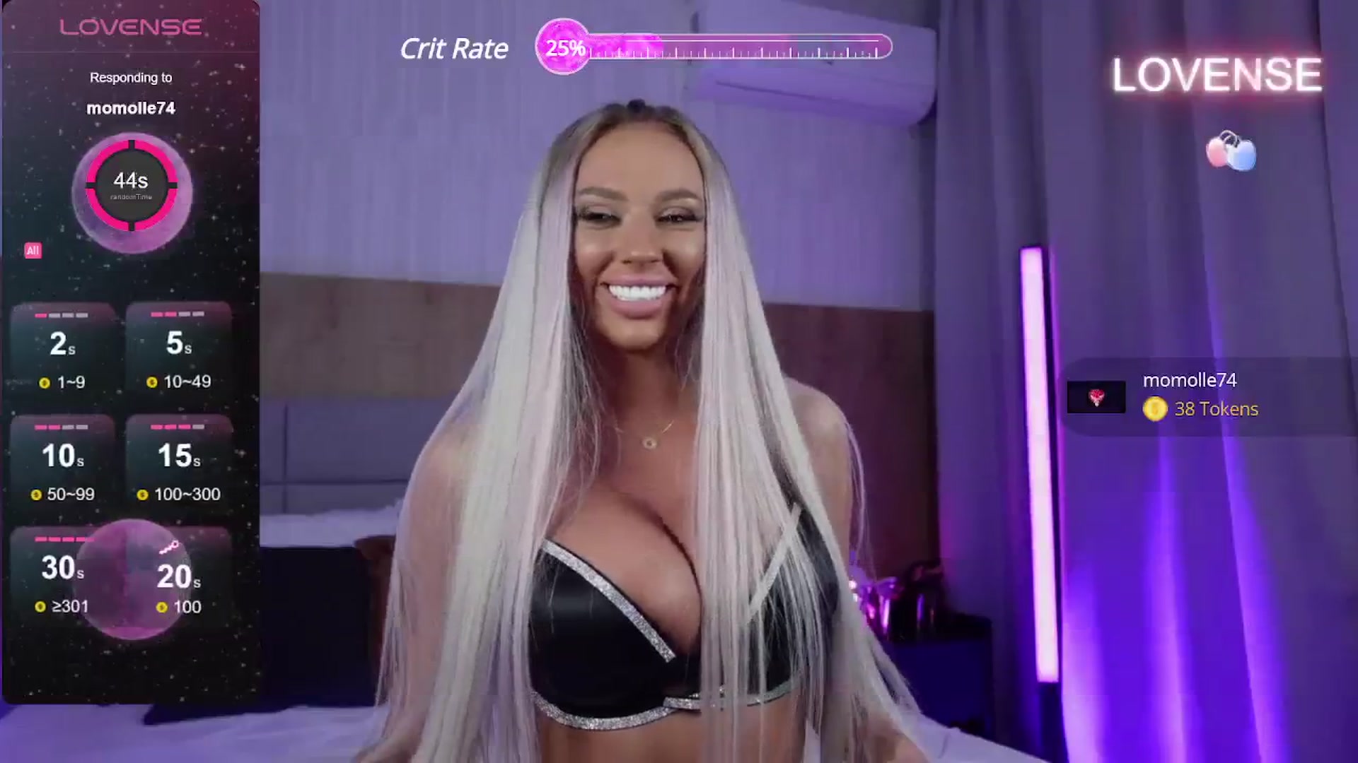 Gallery image thumbnail from Serena777's myfreecams stream on, 05/15/2024, 22:54 image 3 of 20