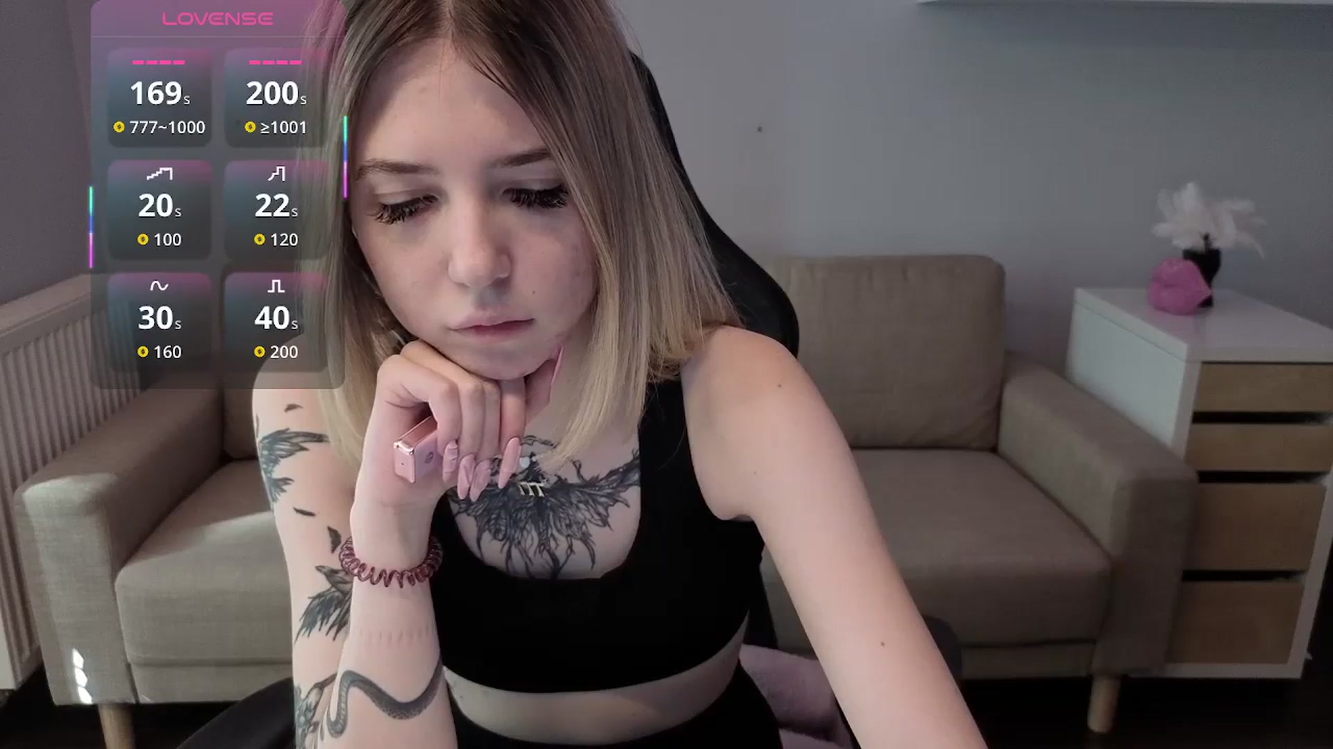 Gallery image thumbnail from Serphelia's myfreecams stream on, 04/07/2026, 13:00 image 8 of 20
