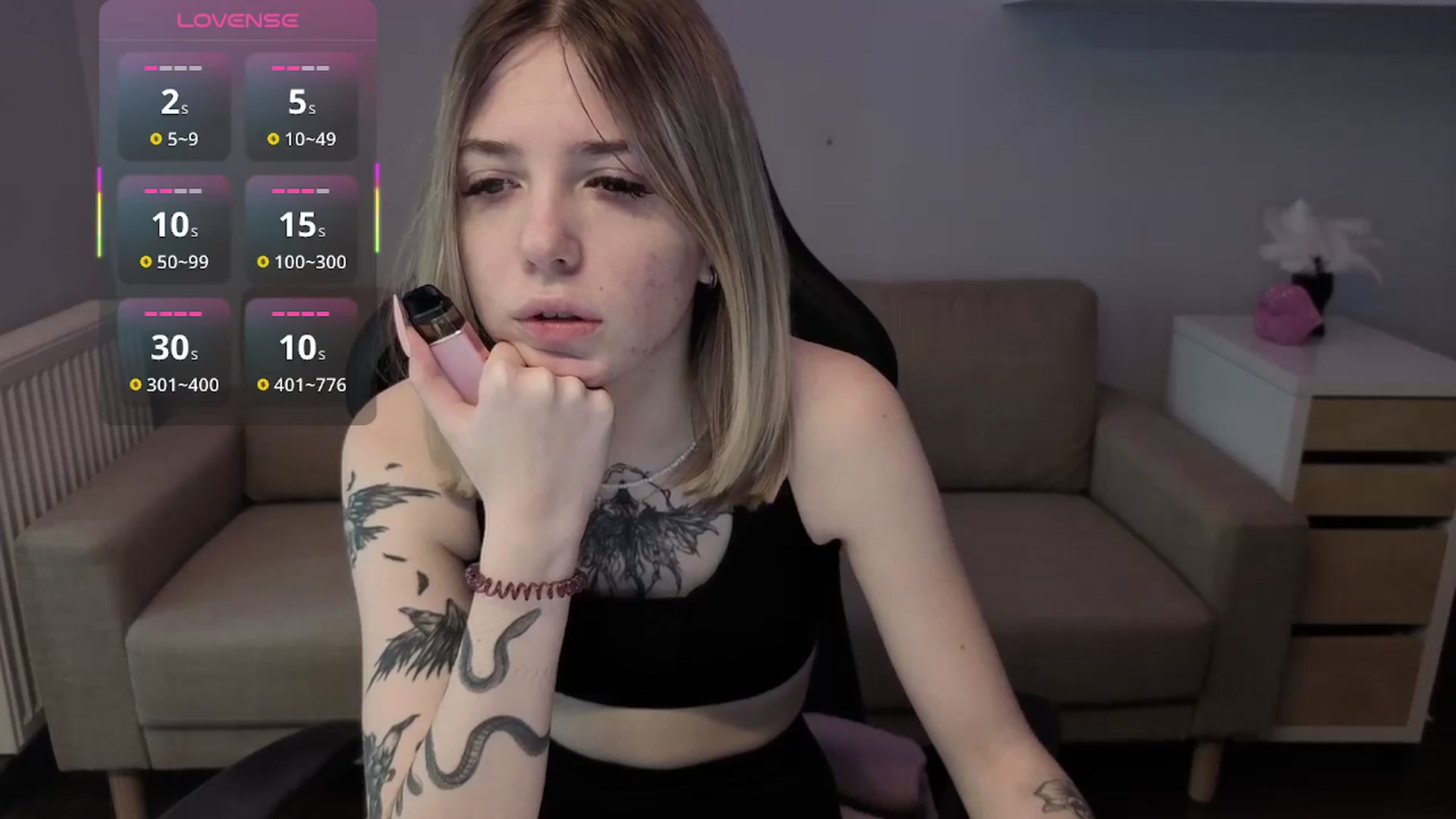 Gallery image thumbnail from Serphelia's myfreecams stream on, 04/07/2026, 13:00 image 2 of 20
