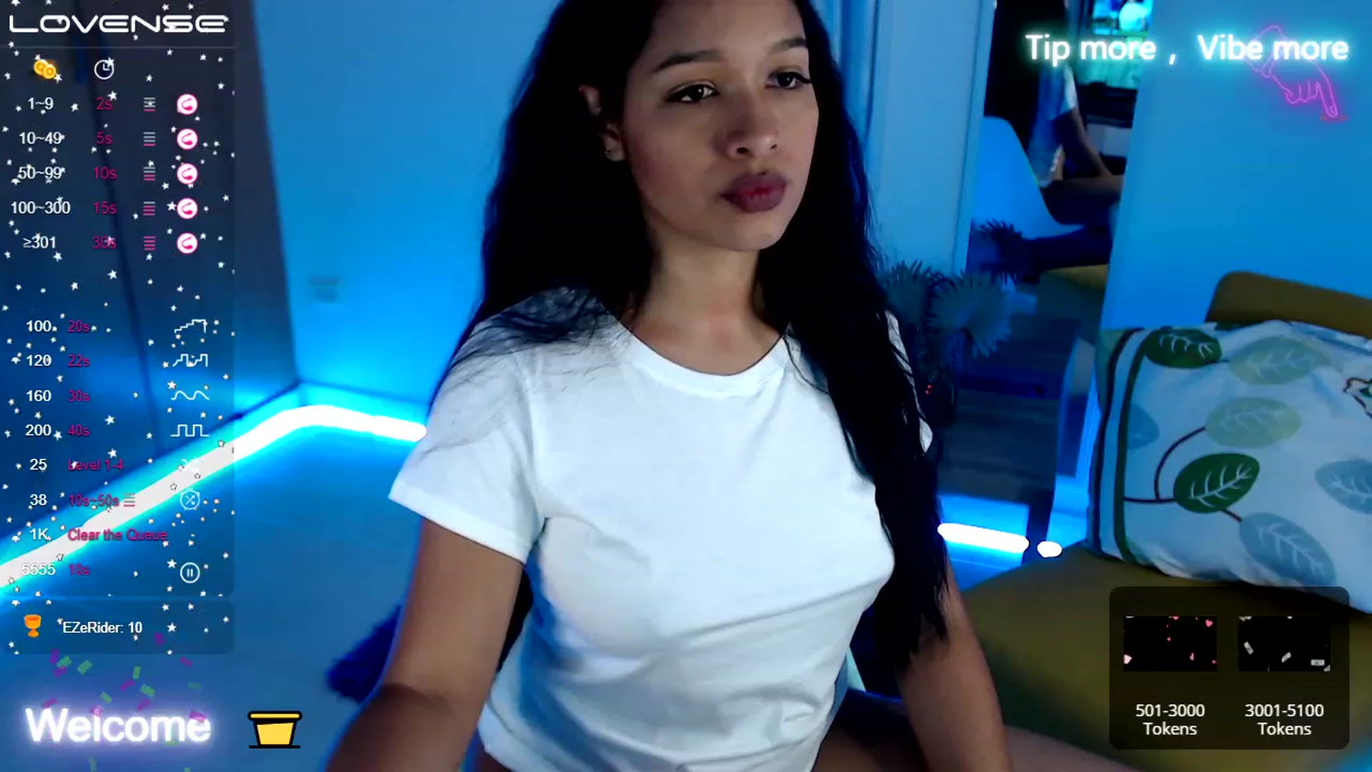 Gallery image thumbnail from Sexy_latina69's myfreecams stream on, 07/15/2023, 09:22 image 1 of 20