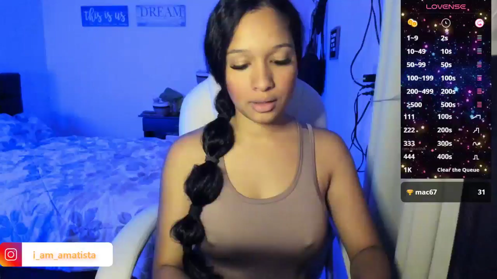Gallery image thumbnail from Sexy_latina69's myfreecams stream on, 02/06/2025, 08:47 image 10 of 20
