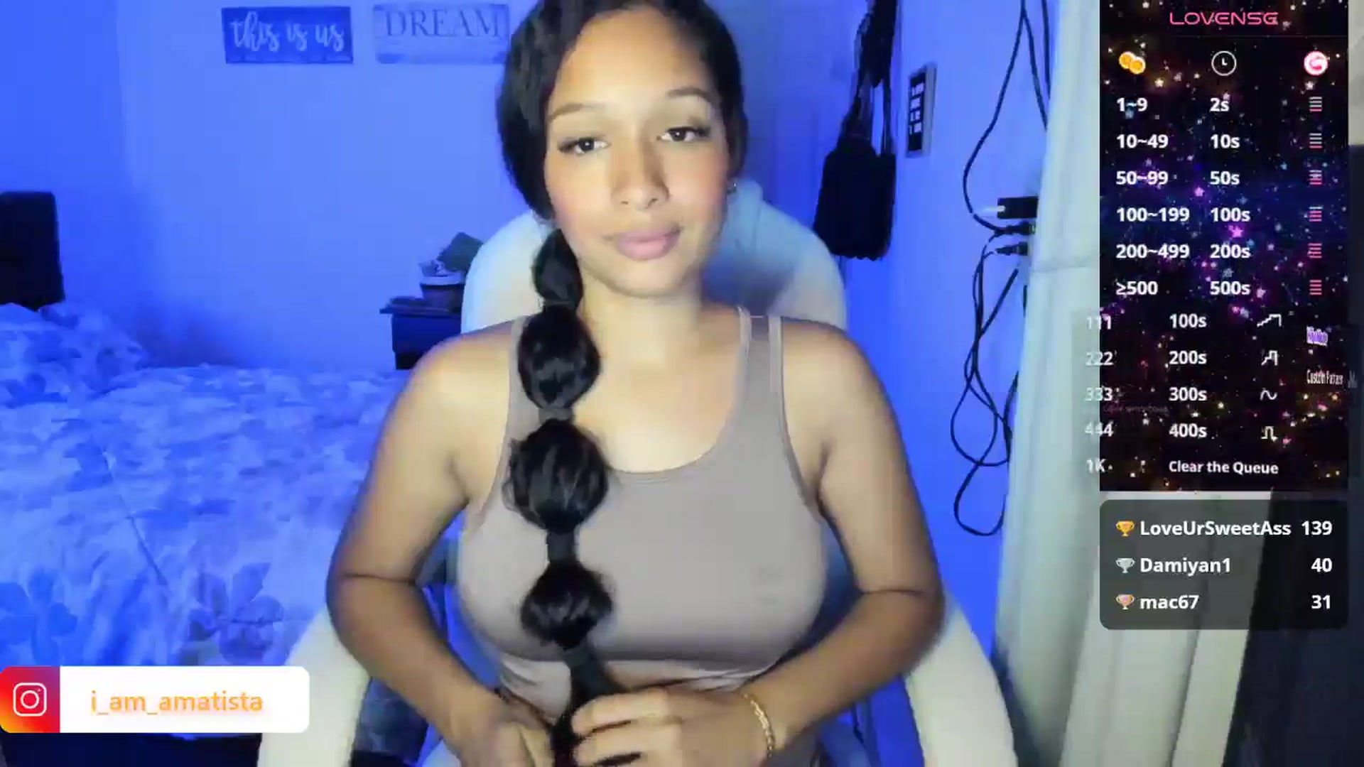 Gallery image thumbnail from Sexy_latina69's myfreecams stream on, 02/06/2025, 09:22 image 14 of 20