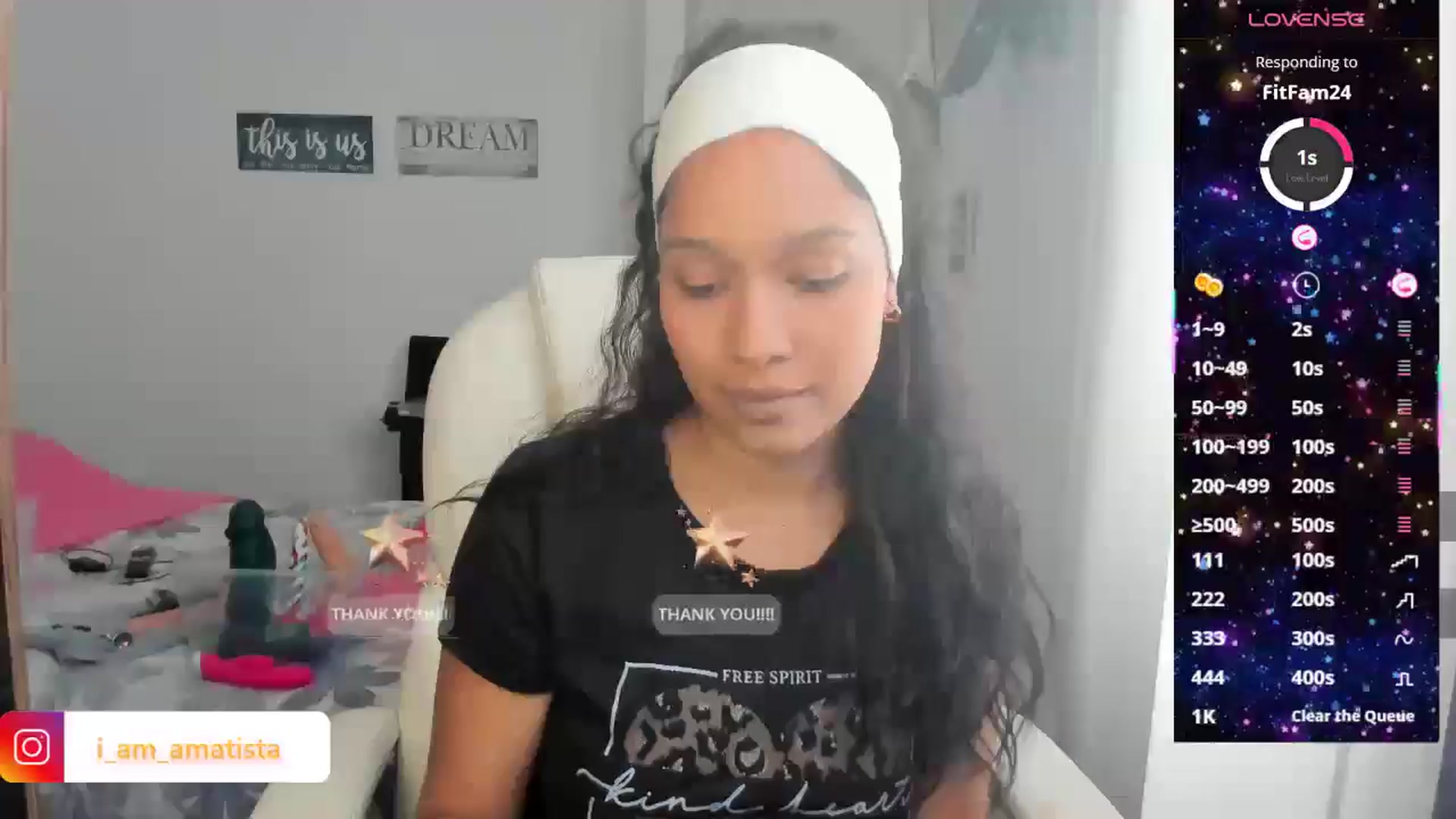 Gallery image thumbnail from Sexy_latina69's myfreecams stream on, 03/03/2025, 16:03 image 17 of 20