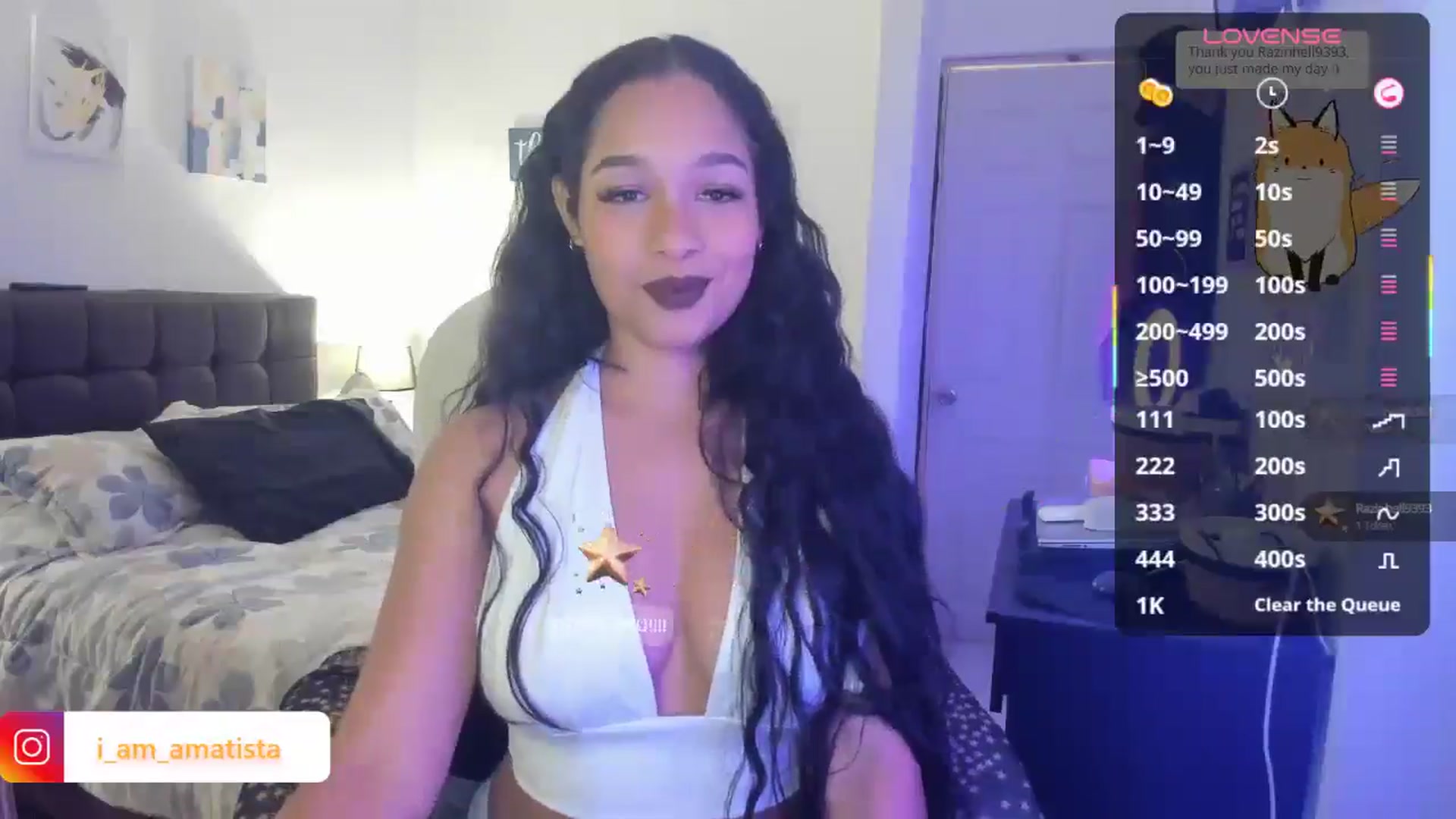 Gallery image thumbnail from Sexy_latina69's myfreecams stream on, 05/13/2025, 14:28 image 6 of 20