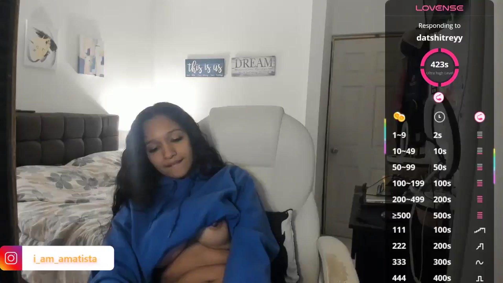 Gallery image thumbnail from Sexy_latina69's myfreecams stream on, 05/18/2025, 09:54 image 16 of 20