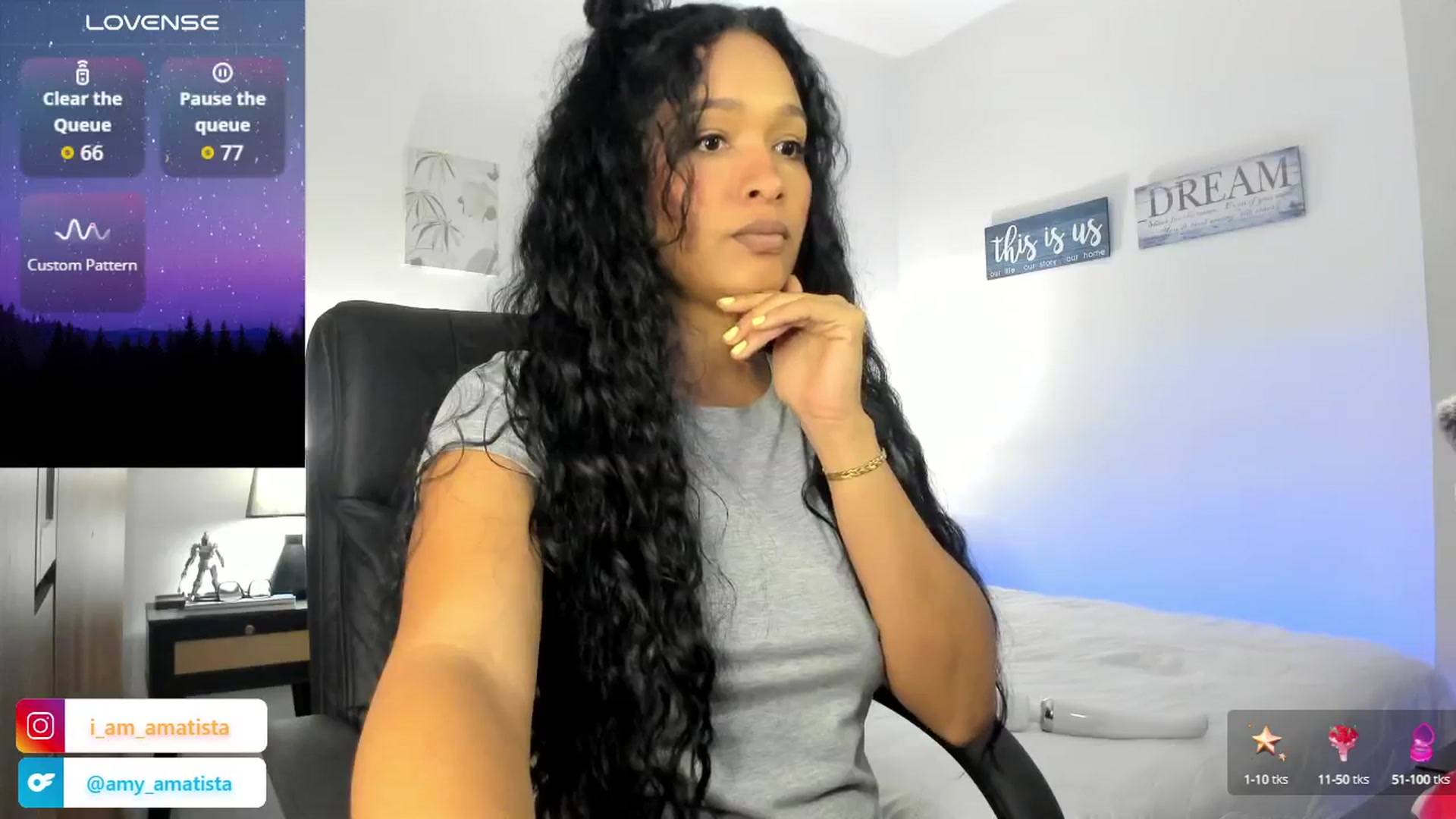 Gallery image thumbnail from Sexy_latina69's myfreecams stream on, 08/19/2025, 17:10 image 14 of 20