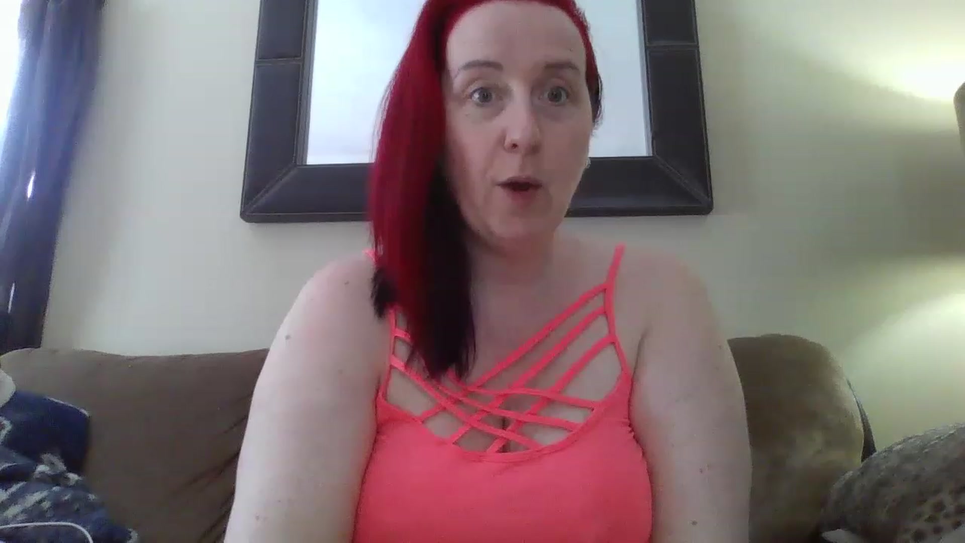 Gallery image thumbnail from Sexyred4U69's myfreecams stream on, 02/06/2023, 14:54 image 2 of 20
