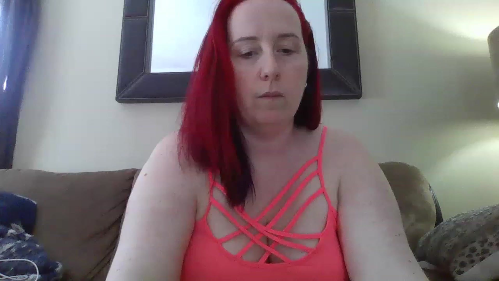 Gallery image thumbnail from Sexyred4U69's myfreecams stream on, 02/06/2023, 14:54 image 14 of 20