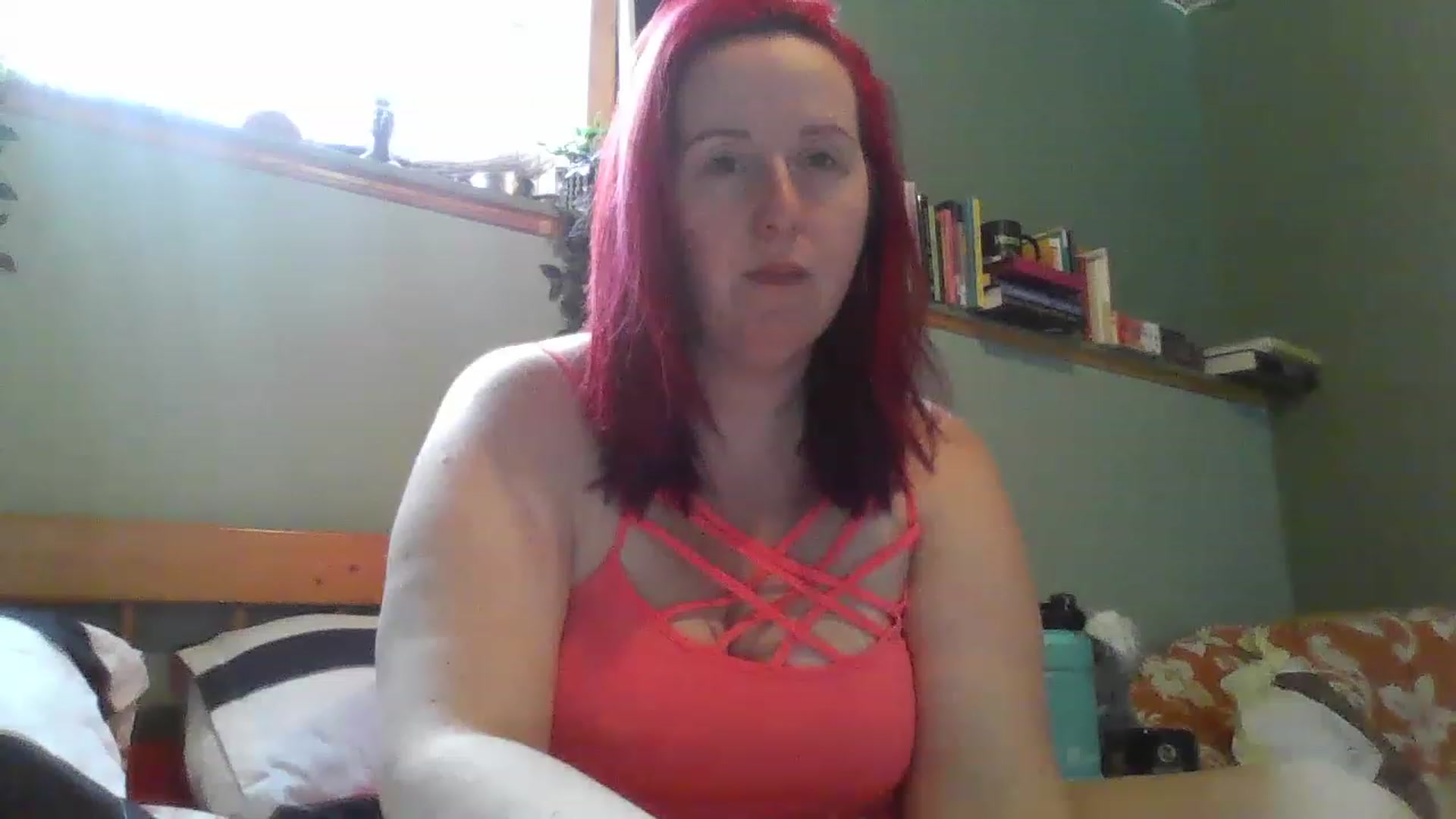 Gallery image thumbnail from Sexyred4U69's myfreecams stream on, 03/02/2023, 13:14 image 4 of 20