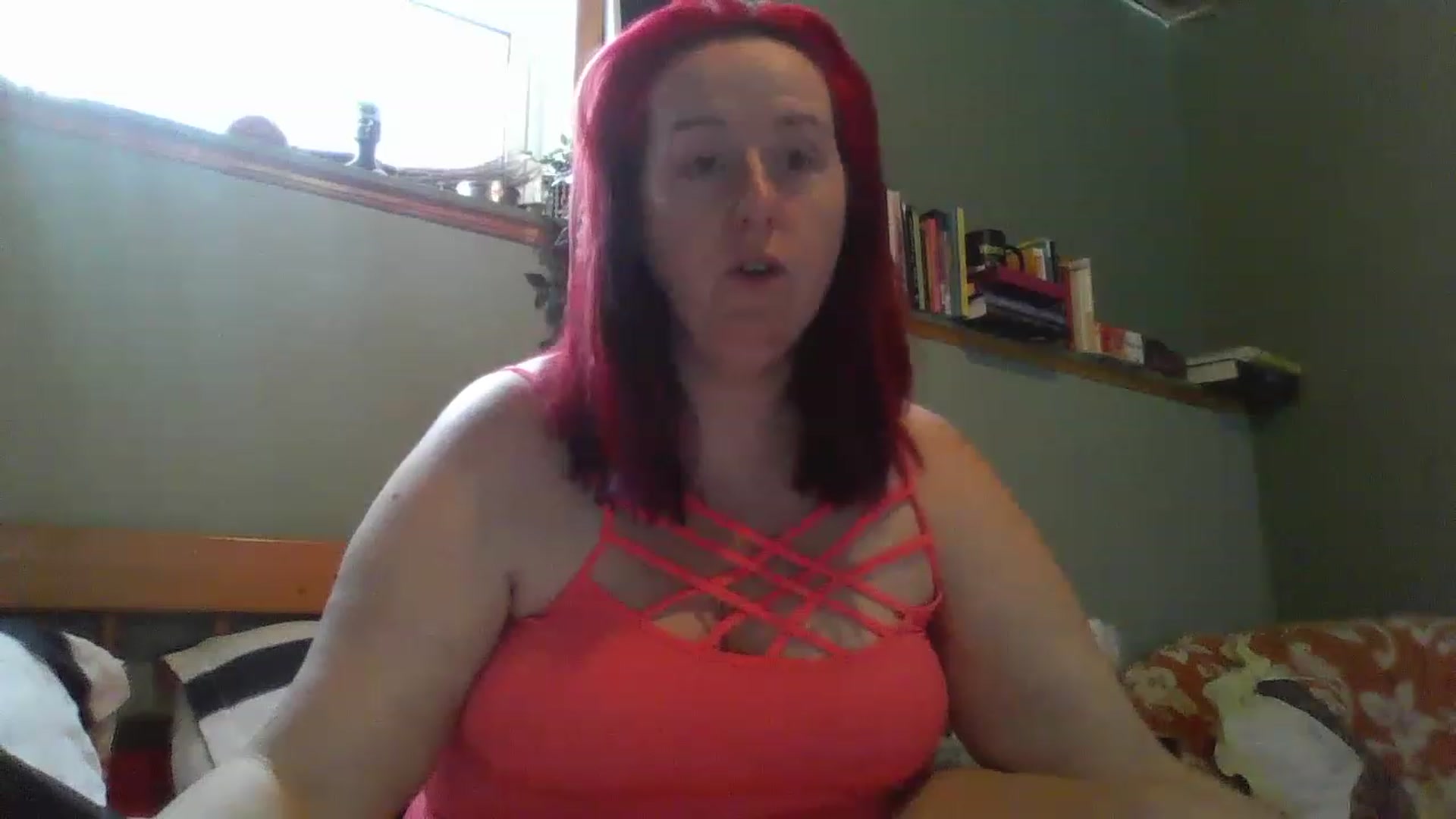 Gallery image thumbnail from Sexyred4U69's myfreecams stream on, 03/02/2023, 13:14 image 3 of 20