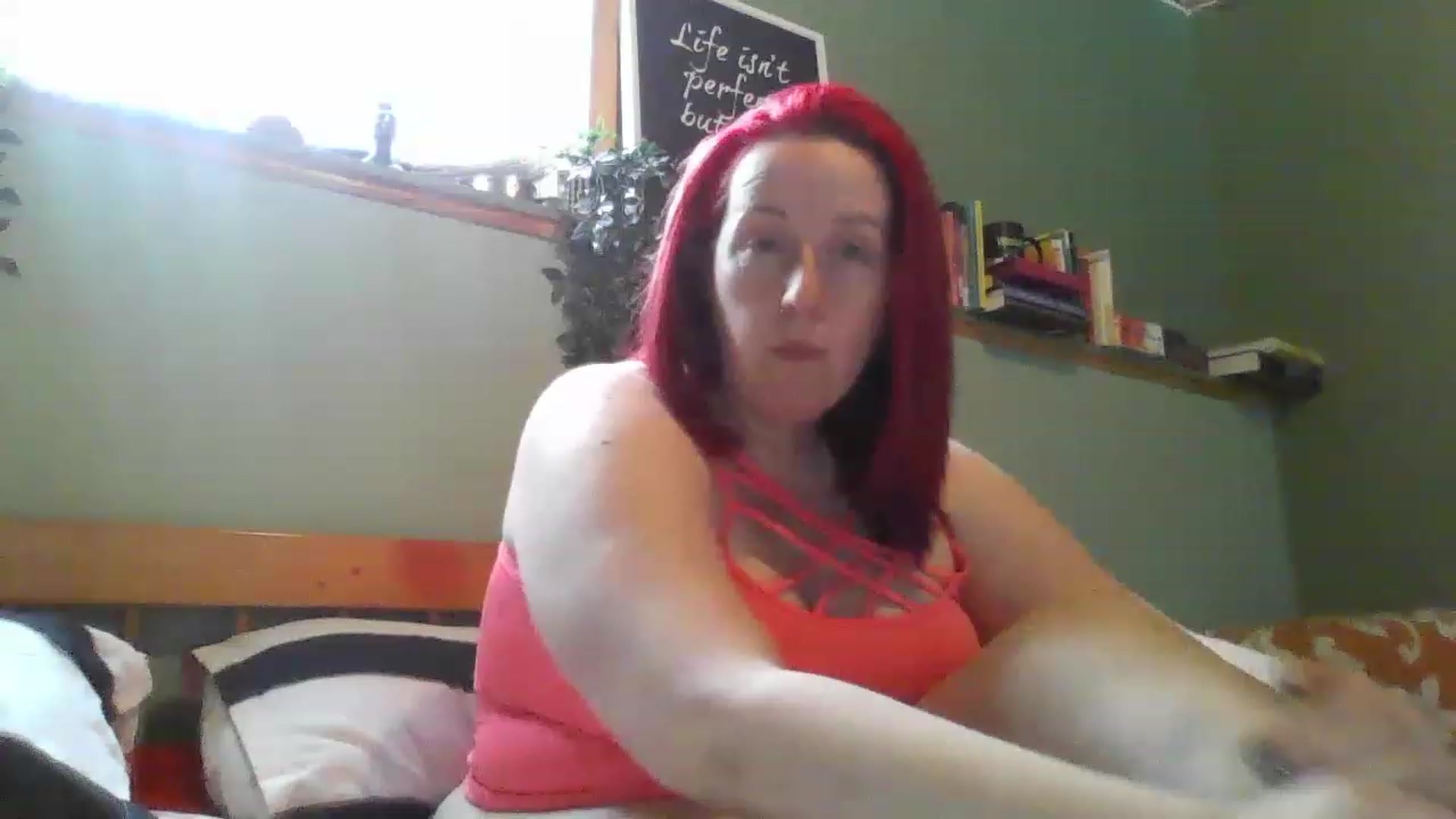 Gallery image thumbnail from Sexyred4U69's myfreecams stream on, 03/02/2023, 13:14 image 6 of 20