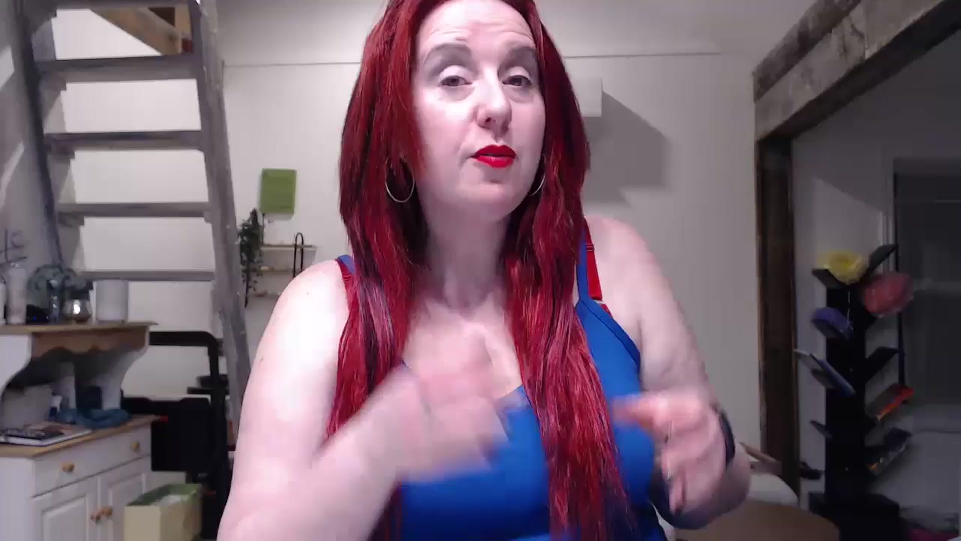 Gallery image thumbnail from Sexyred4U69's myfreecams stream on, 05/04/2024, 24:36 image 1 of 20