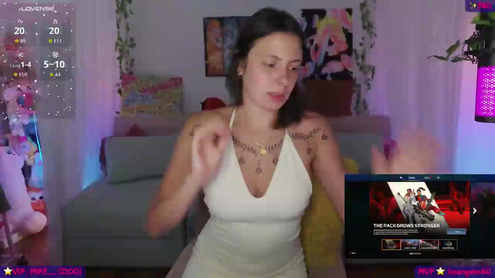 Gallery image thumbnail from SeySo's myfreecams stream on, 08/11/2026, 21:03 image 4 of 20