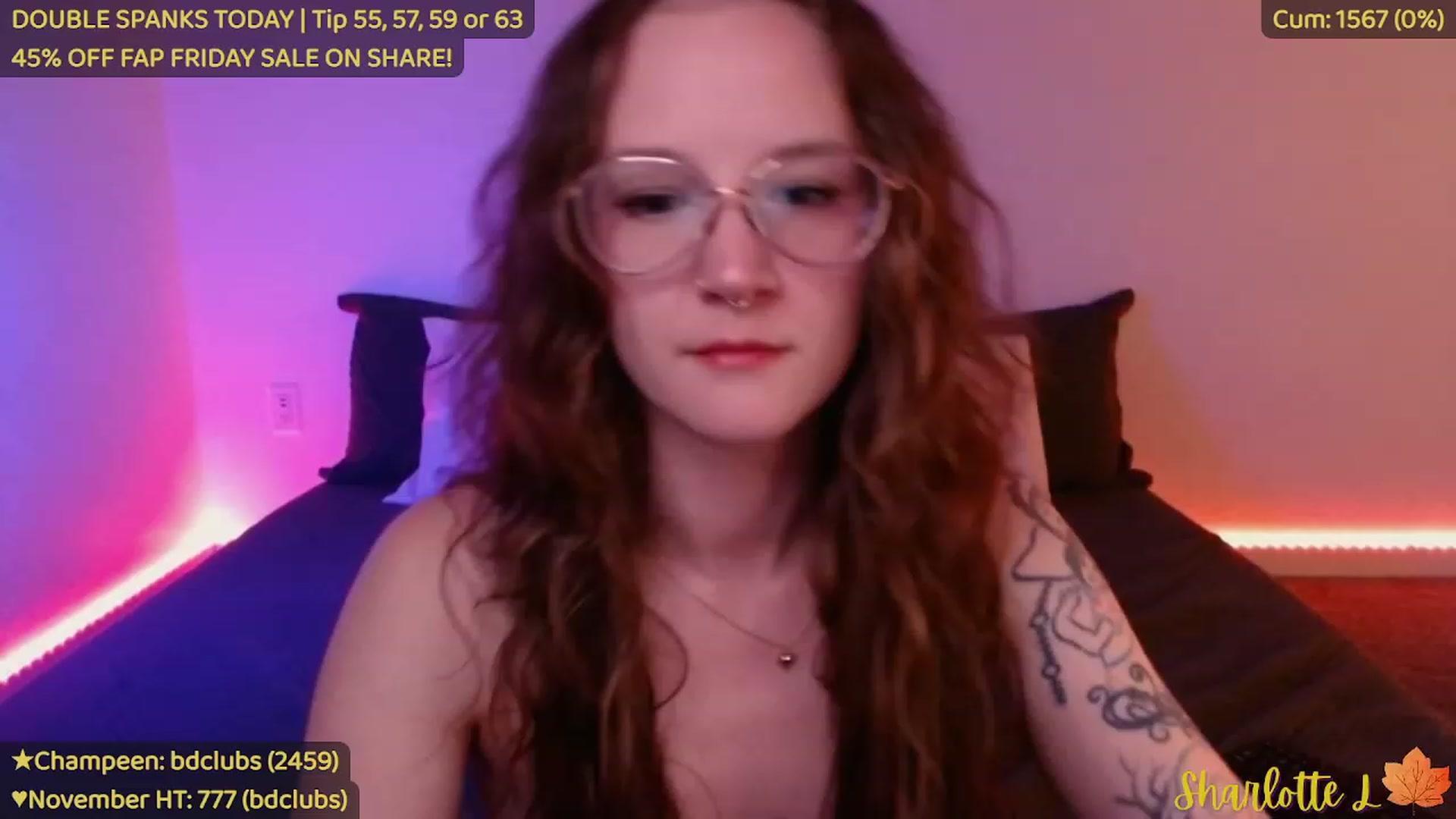 Gallery image thumbnail from SharlotteL's myfreecams stream on, 11/23/2022, 23:46 image 14 of 20