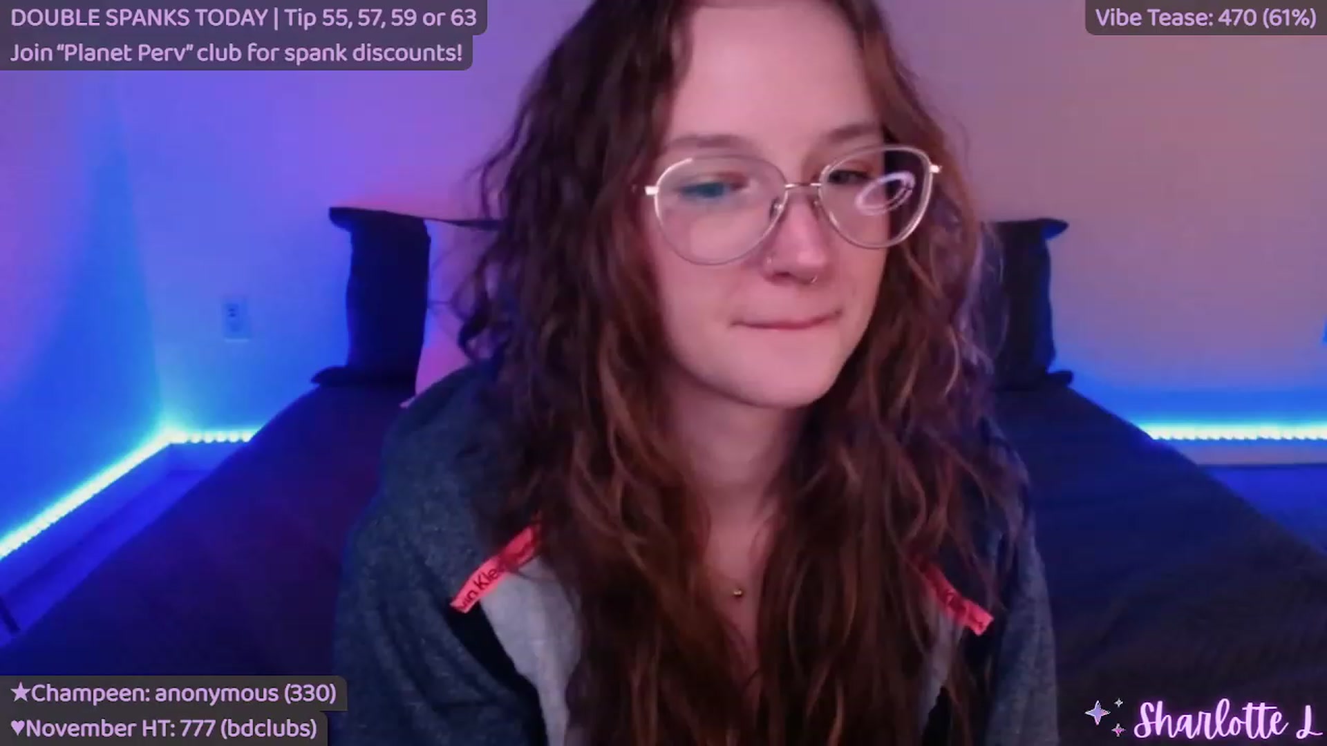 Gallery image thumbnail from SharlotteL's myfreecams stream on, 11/30/2022, 23:28 image 18 of 20