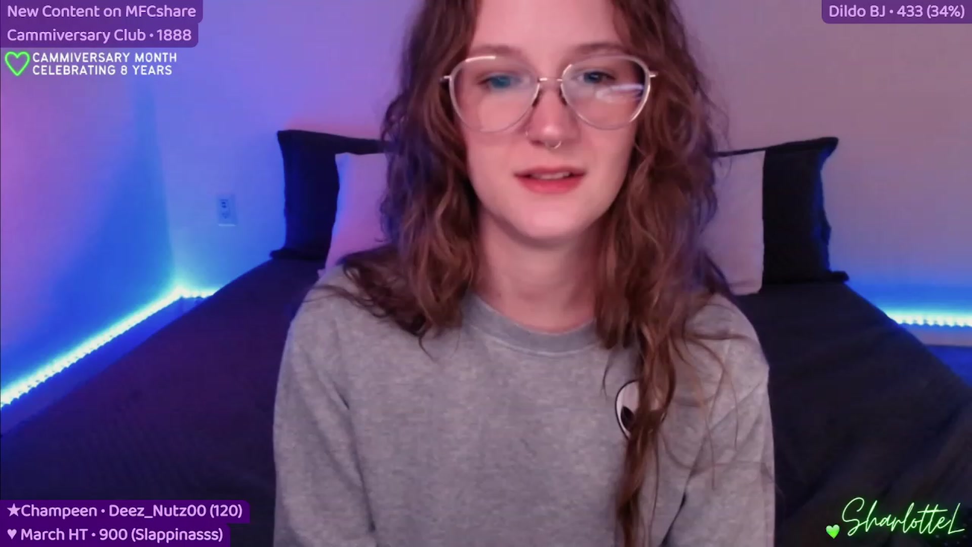 Gallery image thumbnail from SharlotteL's myfreecams stream on, 03/15/2023, 24:05 image 1 of 20