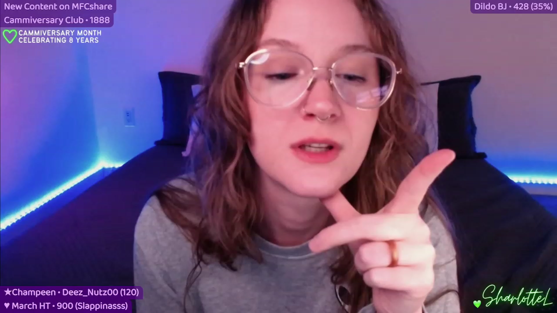 Gallery image thumbnail from SharlotteL's myfreecams stream on, 03/15/2023, 24:05 image 20 of 20