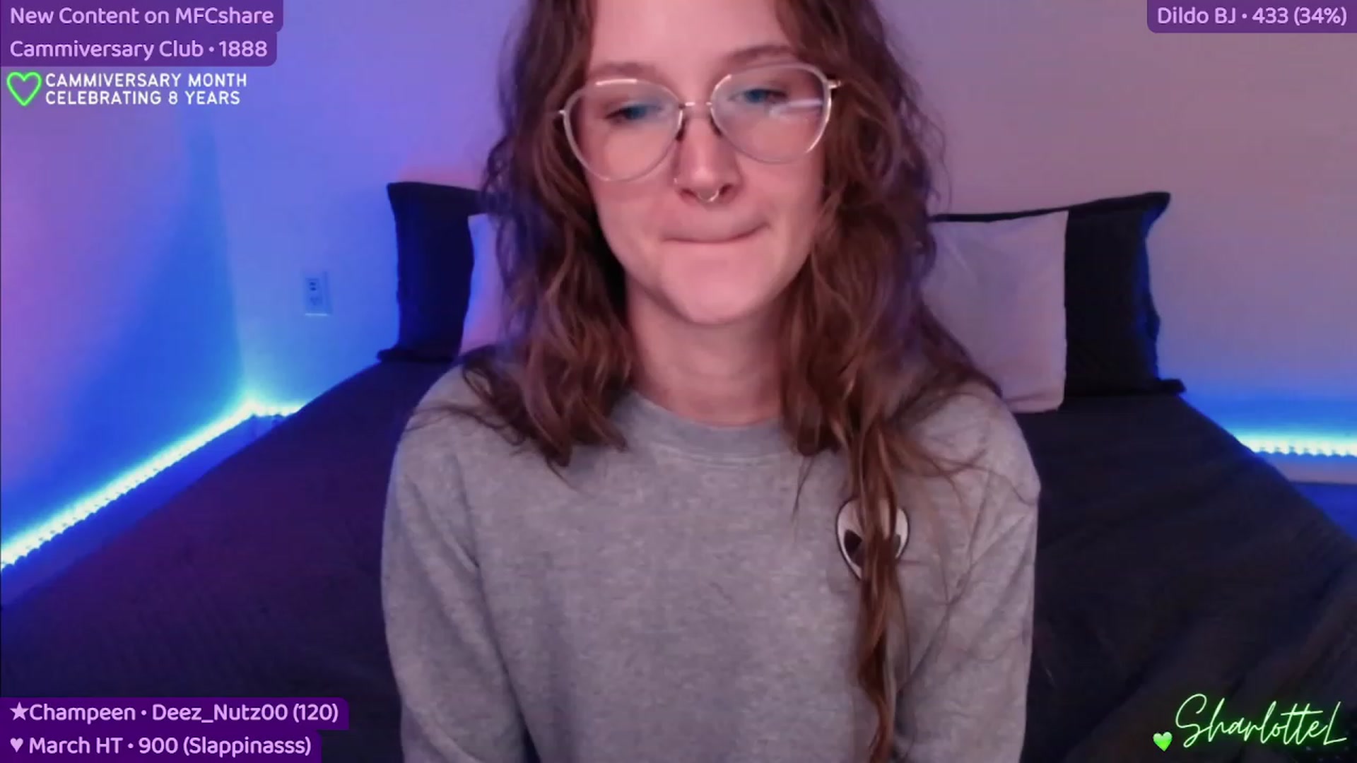 Gallery image thumbnail from SharlotteL's myfreecams stream on, 03/15/2023, 24:05 image 4 of 20