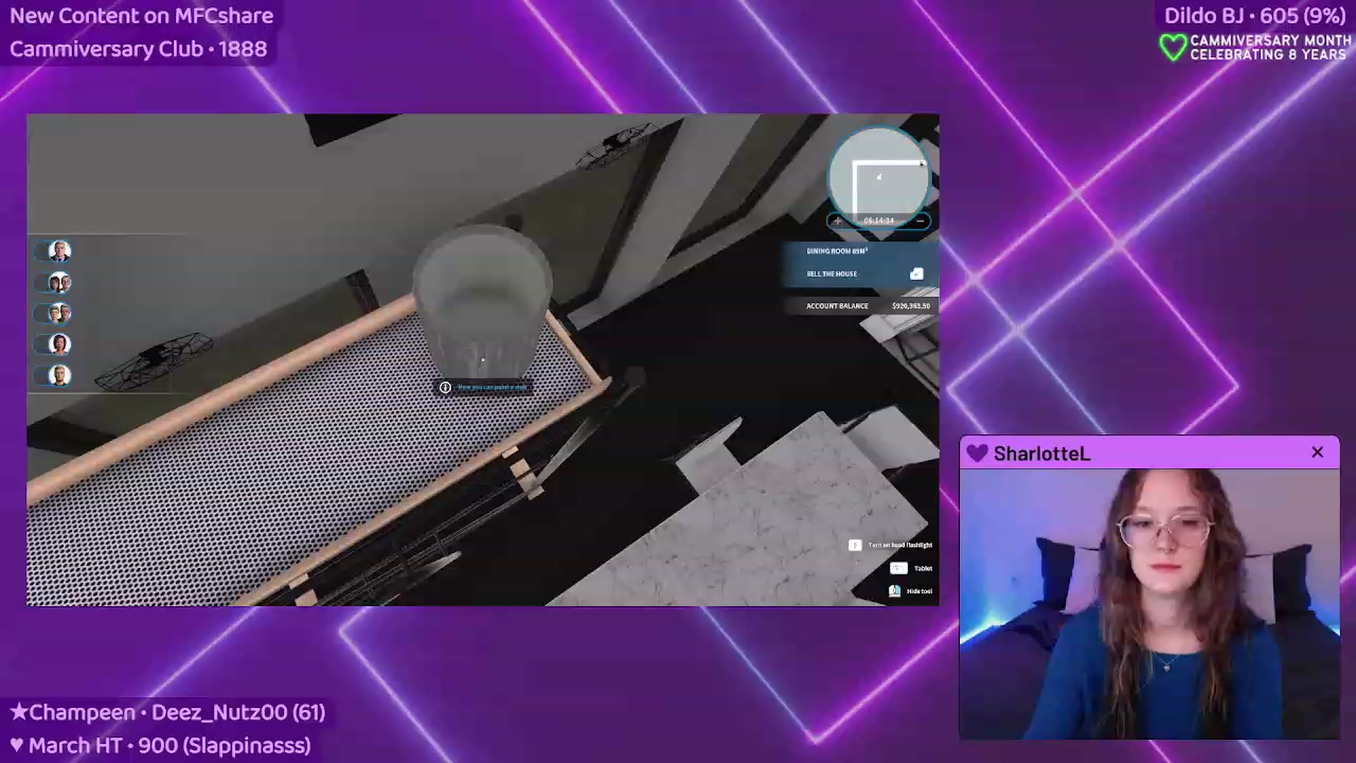 Gallery image thumbnail from SharlotteL's myfreecams stream on, 03/16/2023, 24:12 image 7 of 20