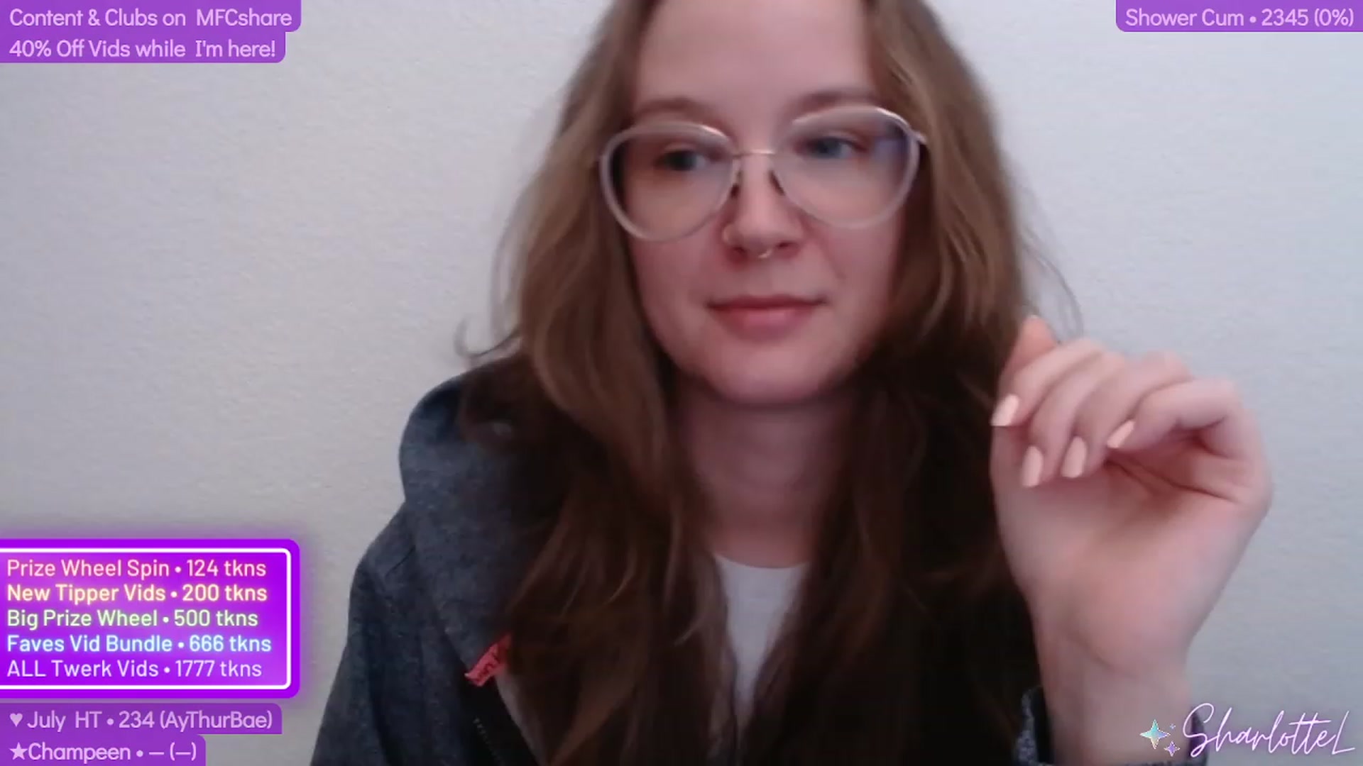 Gallery image thumbnail from SharlotteL's myfreecams stream on, 07/28/2023, 18:48 image 9 of 20