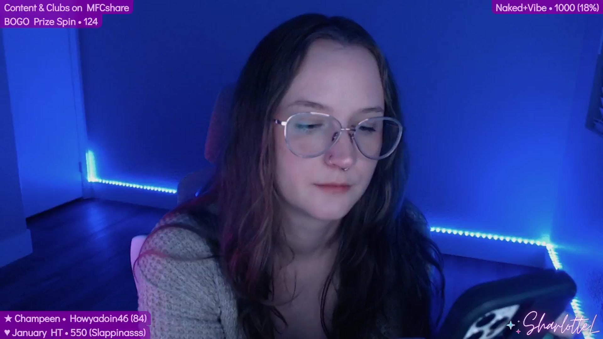 Gallery image thumbnail from SharlotteL's myfreecams stream on, 01/31/2024, 01:49 image 20 of 20