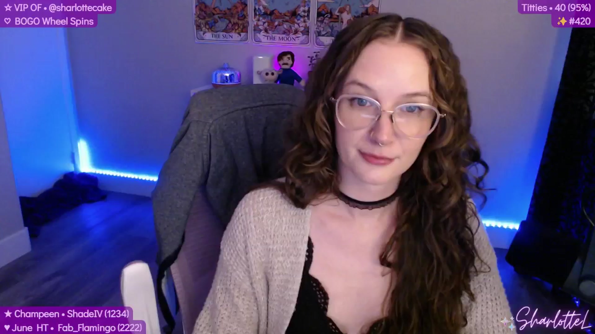 Gallery image thumbnail from SharlotteL's myfreecams stream on, 06/15/2025, 24:03 image 14 of 20