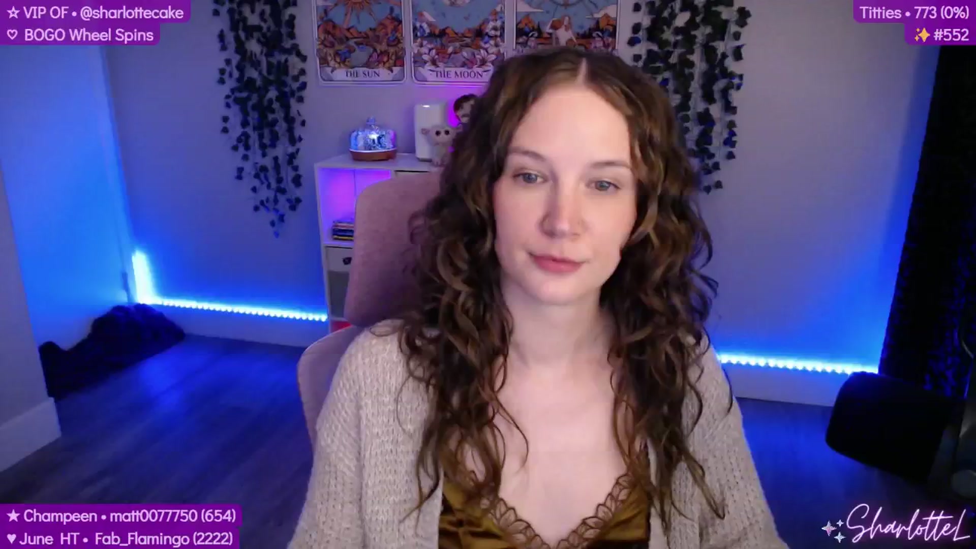 Gallery image thumbnail from SharlotteL's myfreecams stream on, 06/22/2025, 03:34 image 12 of 20