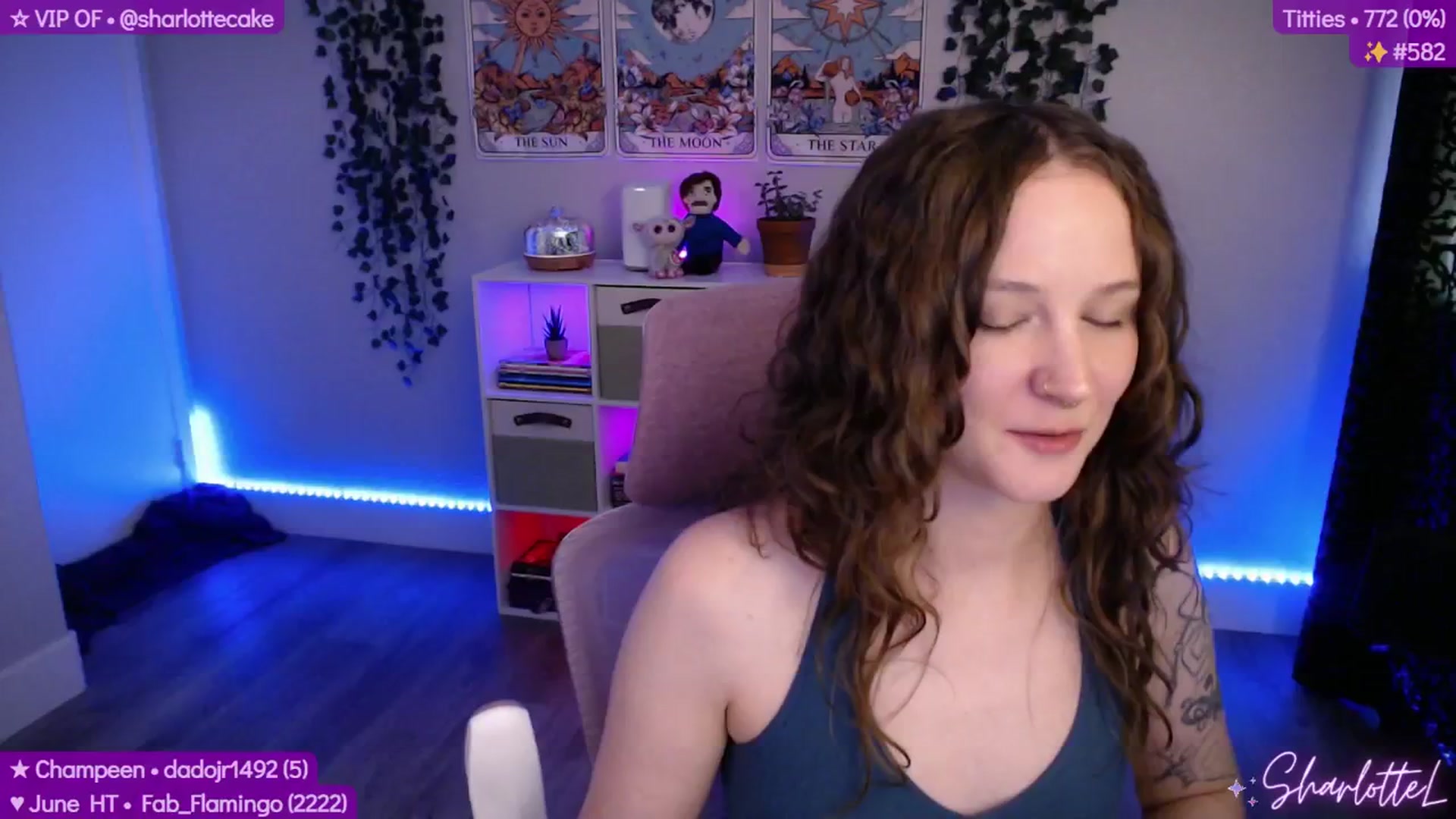 Gallery image thumbnail from SharlotteL's myfreecams stream on, 06/22/2025, 22:25 image 20 of 20