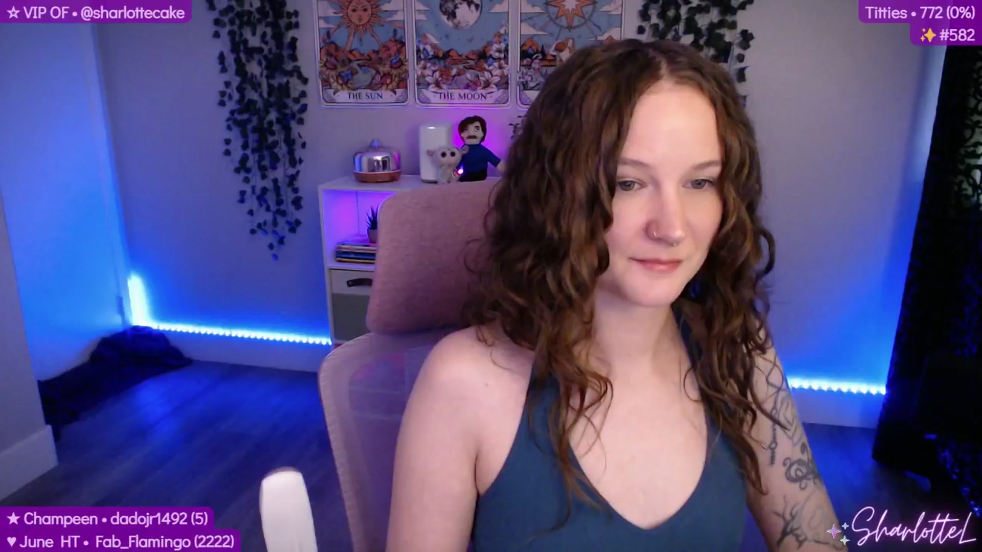 Gallery image thumbnail from SharlotteL's myfreecams stream on, 06/22/2025, 22:25 image 15 of 20