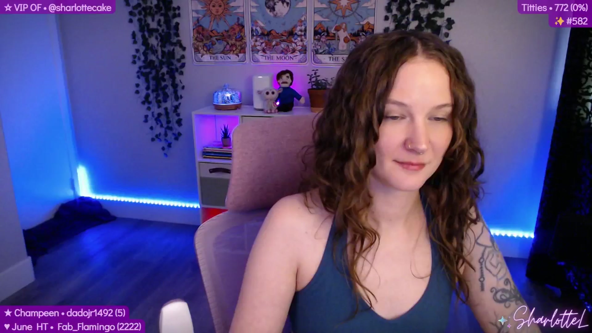 Gallery image thumbnail from SharlotteL's myfreecams stream on, 06/22/2025, 22:25 image 17 of 20