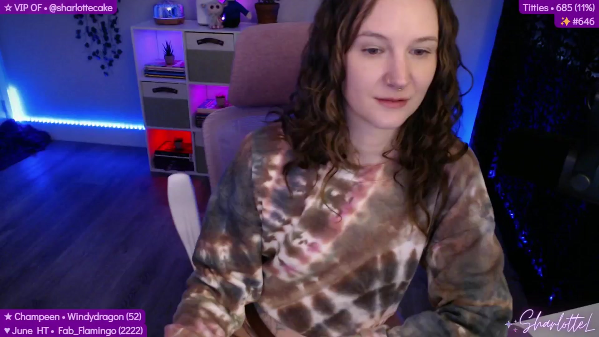 Gallery image thumbnail from SharlotteL's myfreecams stream on, 06/30/2025, 02:31 image 13 of 20