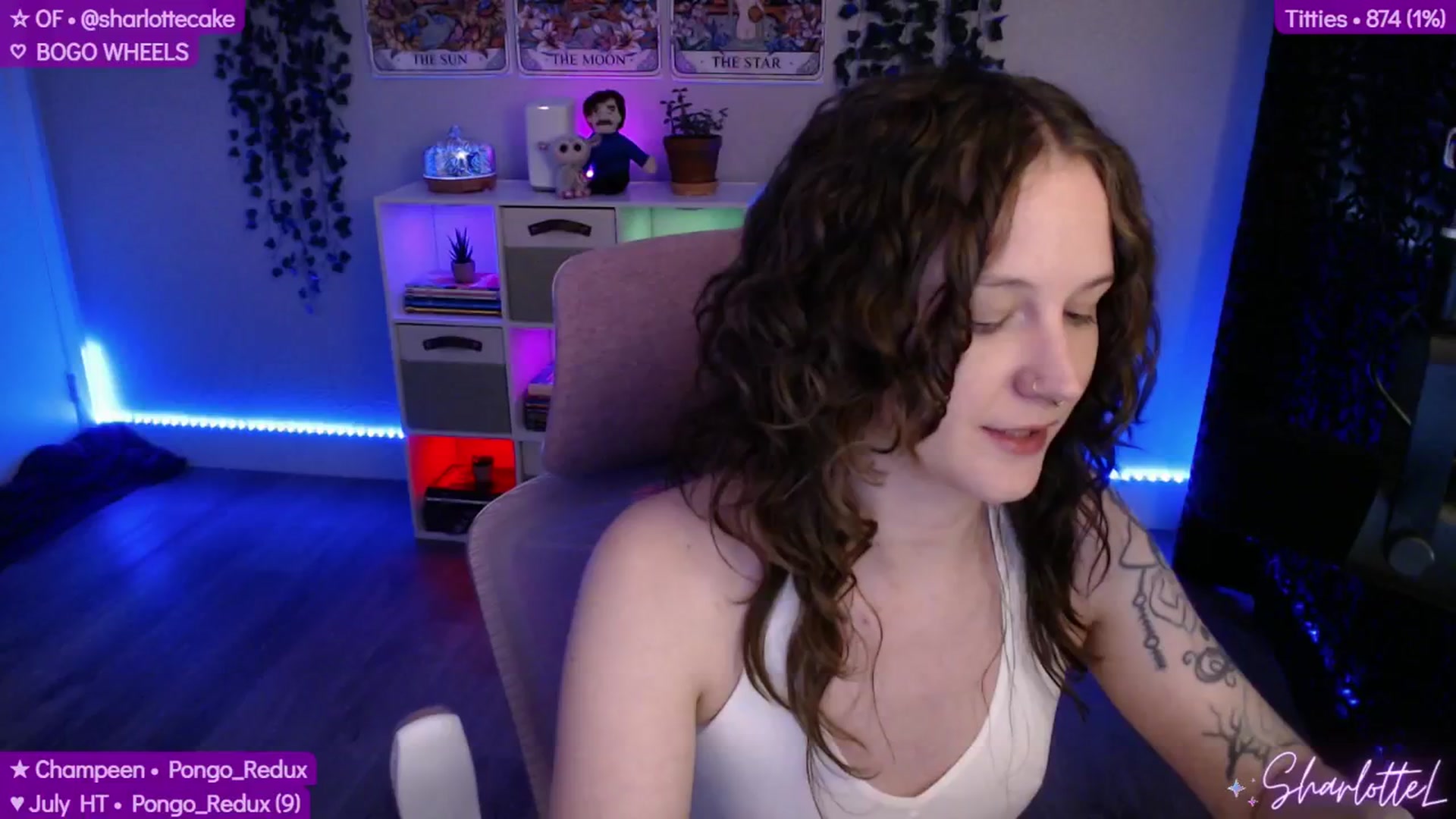 Gallery image thumbnail from SharlotteL's myfreecams stream on, 07/06/2025, 02:09 image 9 of 20