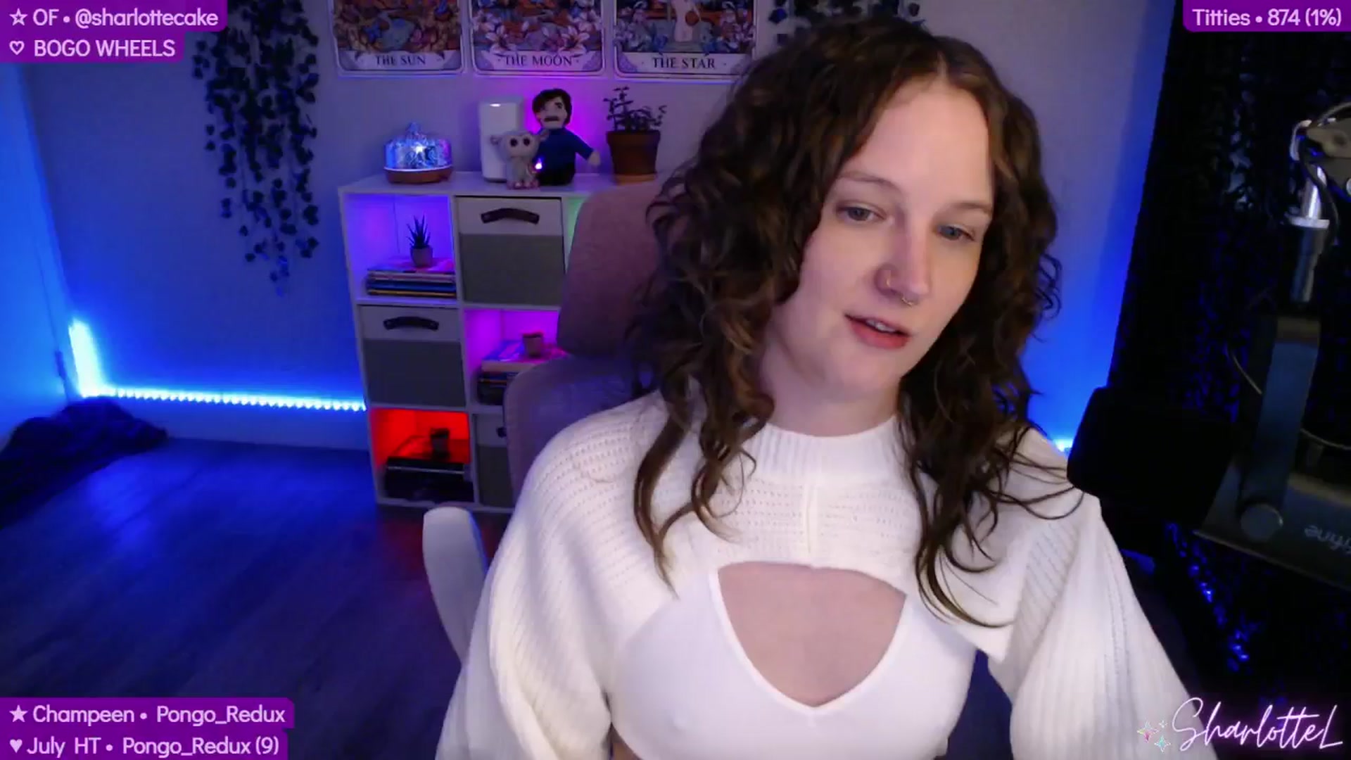 Gallery image thumbnail from SharlotteL's myfreecams stream on, 07/06/2025, 02:09 image 3 of 20