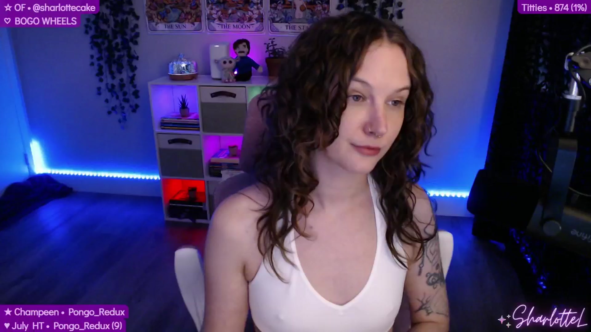 Gallery image thumbnail from SharlotteL's myfreecams stream on, 07/06/2025, 02:09 image 4 of 20