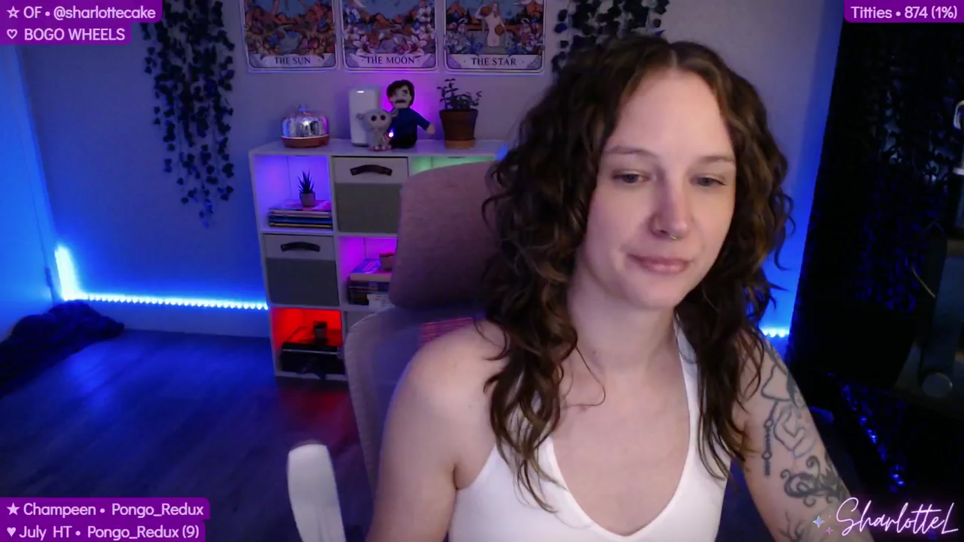 Gallery image thumbnail from SharlotteL's myfreecams stream on, 07/06/2025, 02:09 image 5 of 20