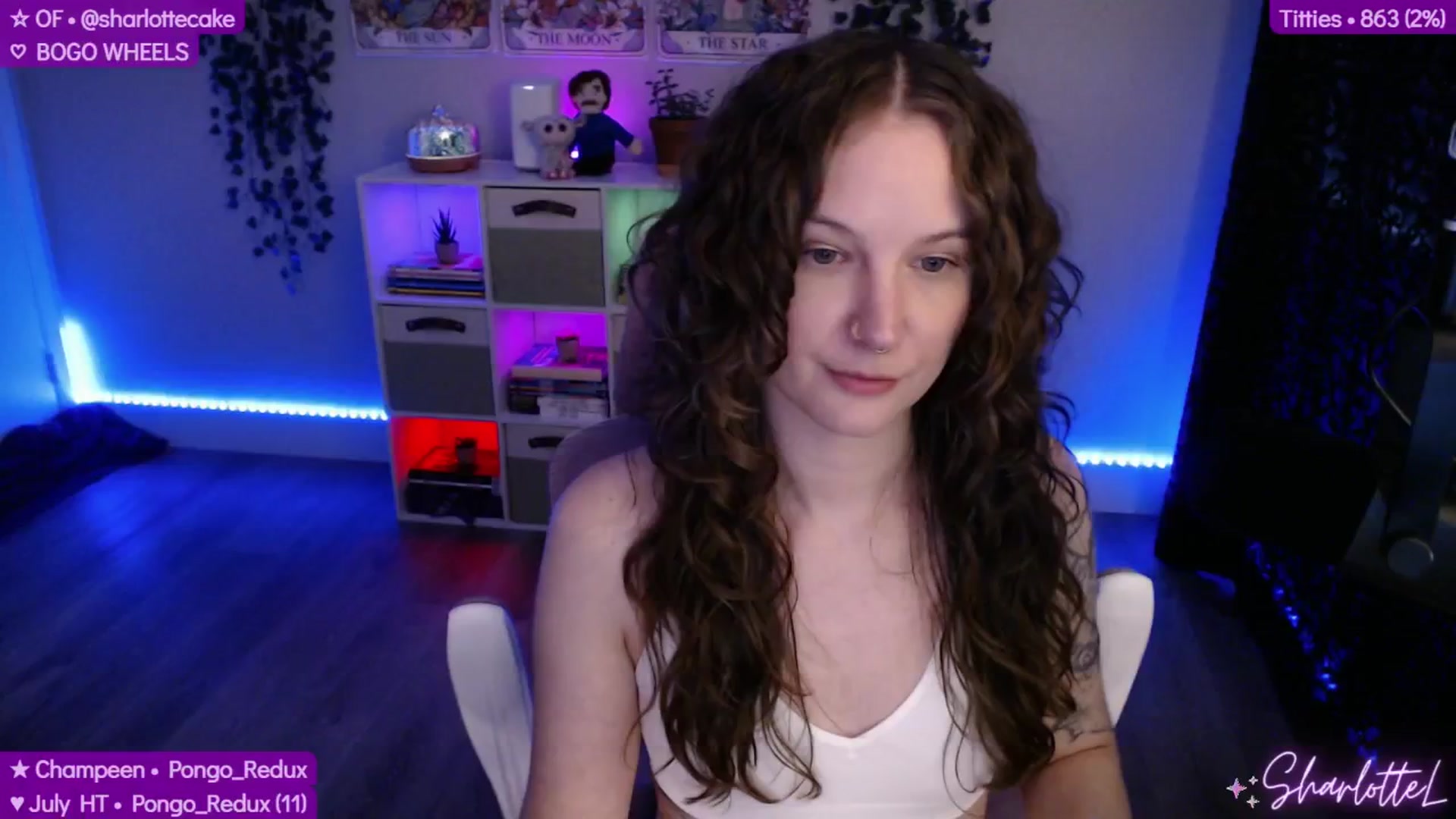 Gallery image thumbnail from SharlotteL's myfreecams stream on, 07/06/2025, 02:09 image 16 of 20