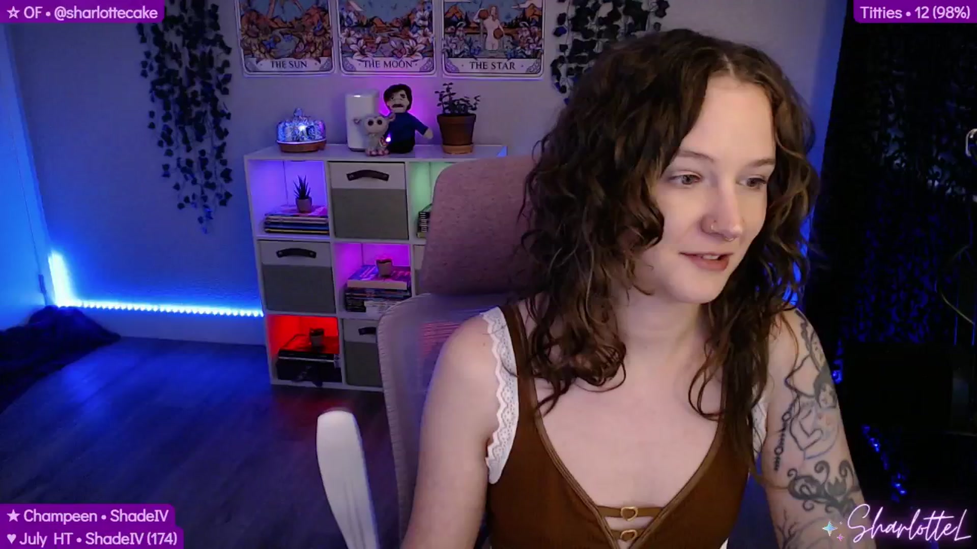 Gallery image thumbnail from SharlotteL's myfreecams stream on, 07/07/2025, 01:22 image 14 of 20