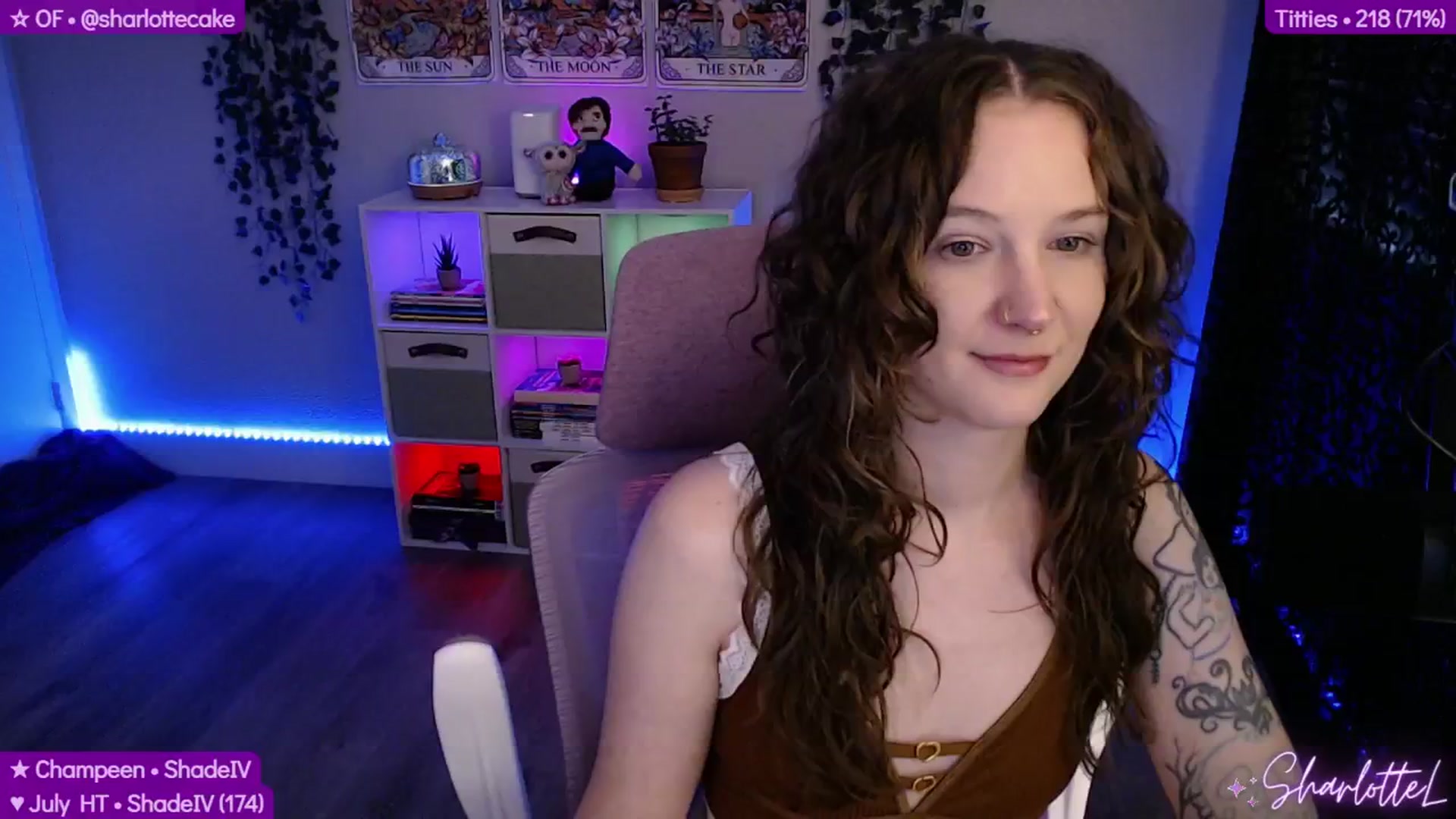 Gallery image thumbnail from SharlotteL's myfreecams stream on, 07/07/2025, 01:22 image 5 of 20