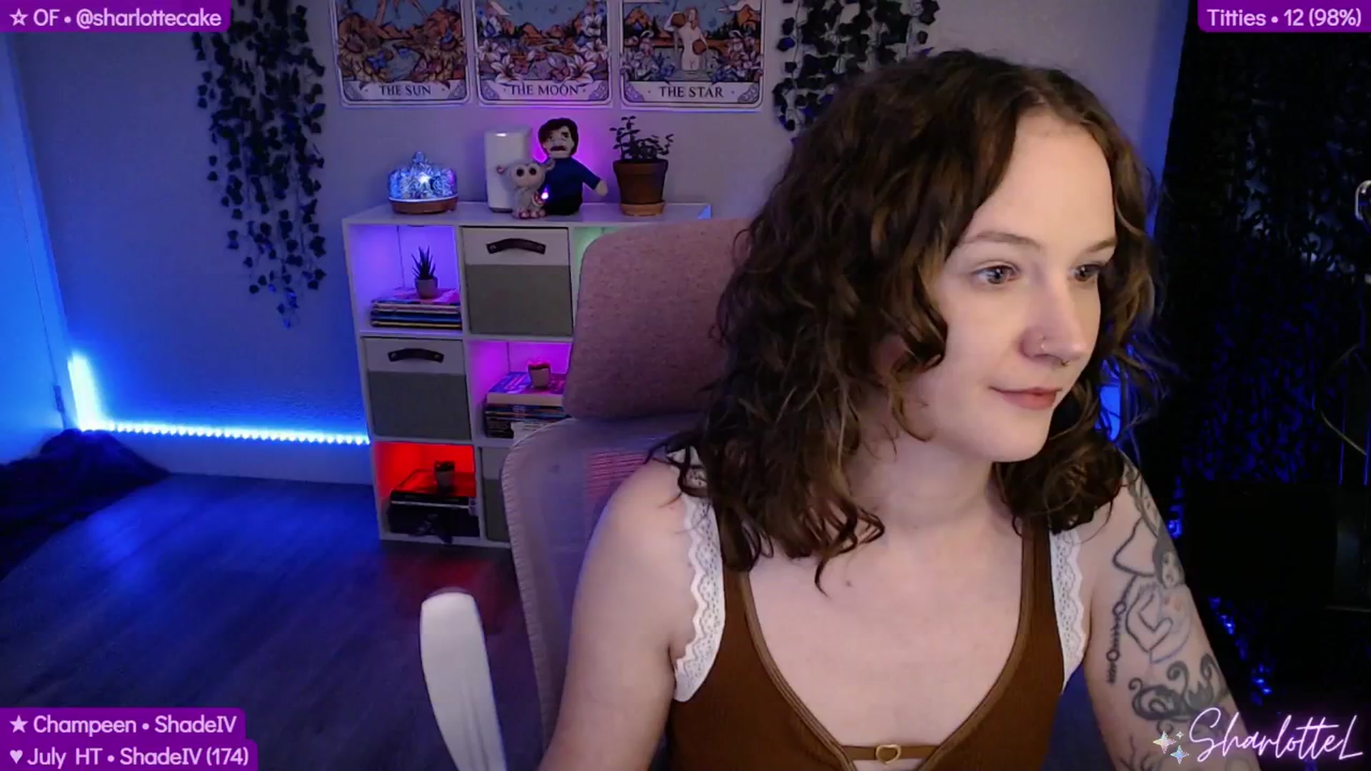 Gallery image thumbnail from SharlotteL's myfreecams stream on, 07/07/2025, 01:22 image 12 of 20