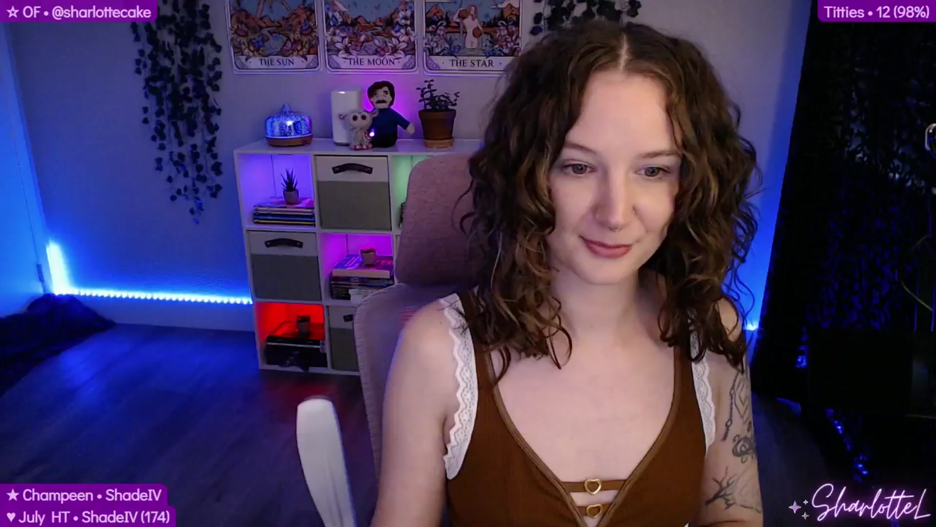 Gallery image thumbnail from SharlotteL's myfreecams stream on, 07/07/2025, 01:22 image 13 of 20