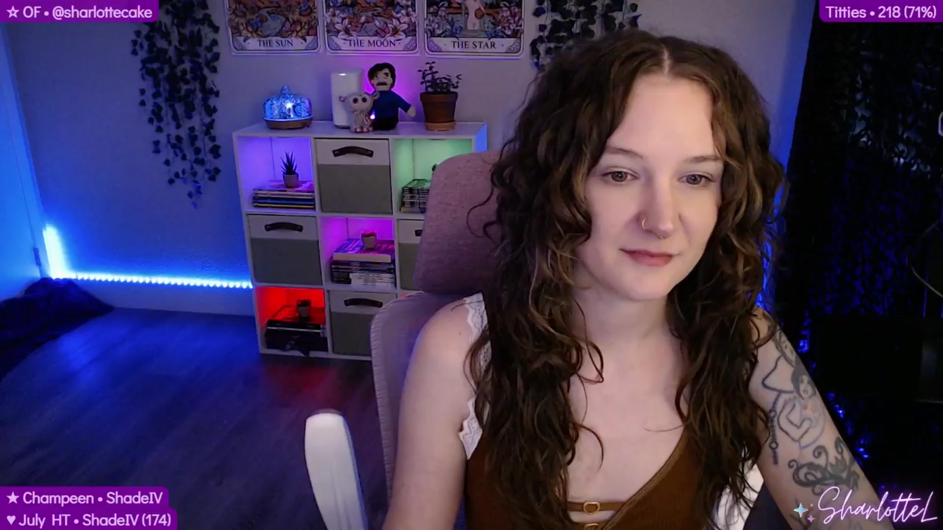Gallery image thumbnail from SharlotteL's myfreecams stream on, 07/07/2025, 01:22 image 6 of 20