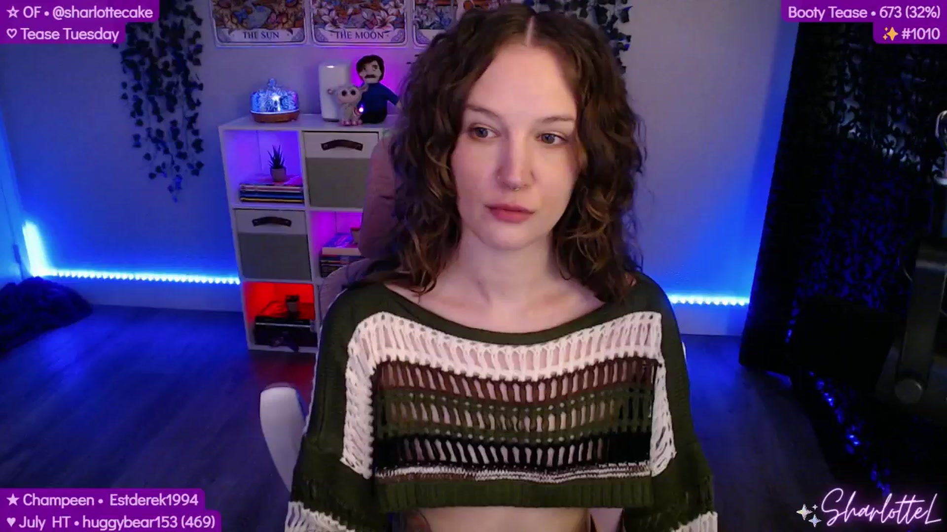 Gallery image thumbnail from SharlotteL's myfreecams stream on, 07/09/2025, 01:45 image 2 of 20