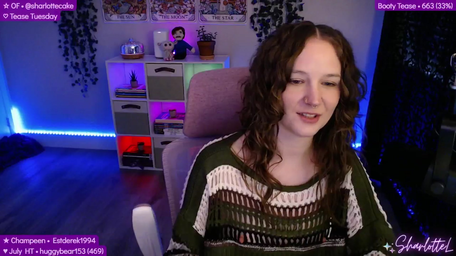 Gallery image thumbnail from SharlotteL's myfreecams stream on, 07/09/2025, 01:45 image 6 of 20