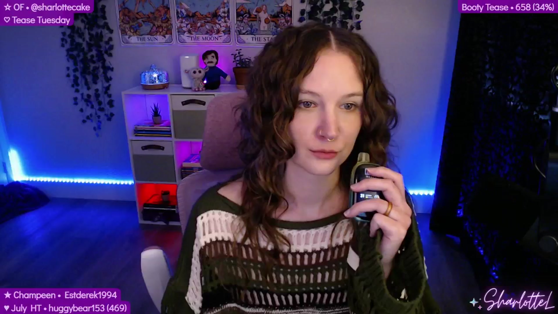 Gallery image thumbnail from SharlotteL's myfreecams stream on, 07/09/2025, 01:45 image 18 of 20
