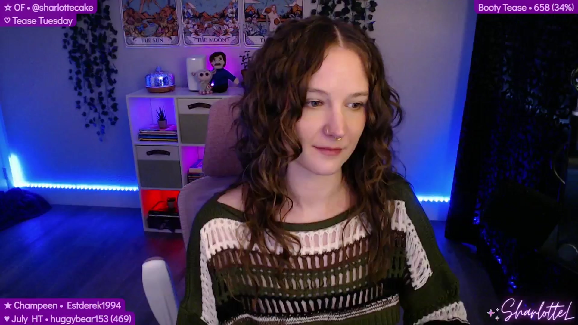 Gallery image thumbnail from SharlotteL's myfreecams stream on, 07/09/2025, 01:45 image 19 of 20