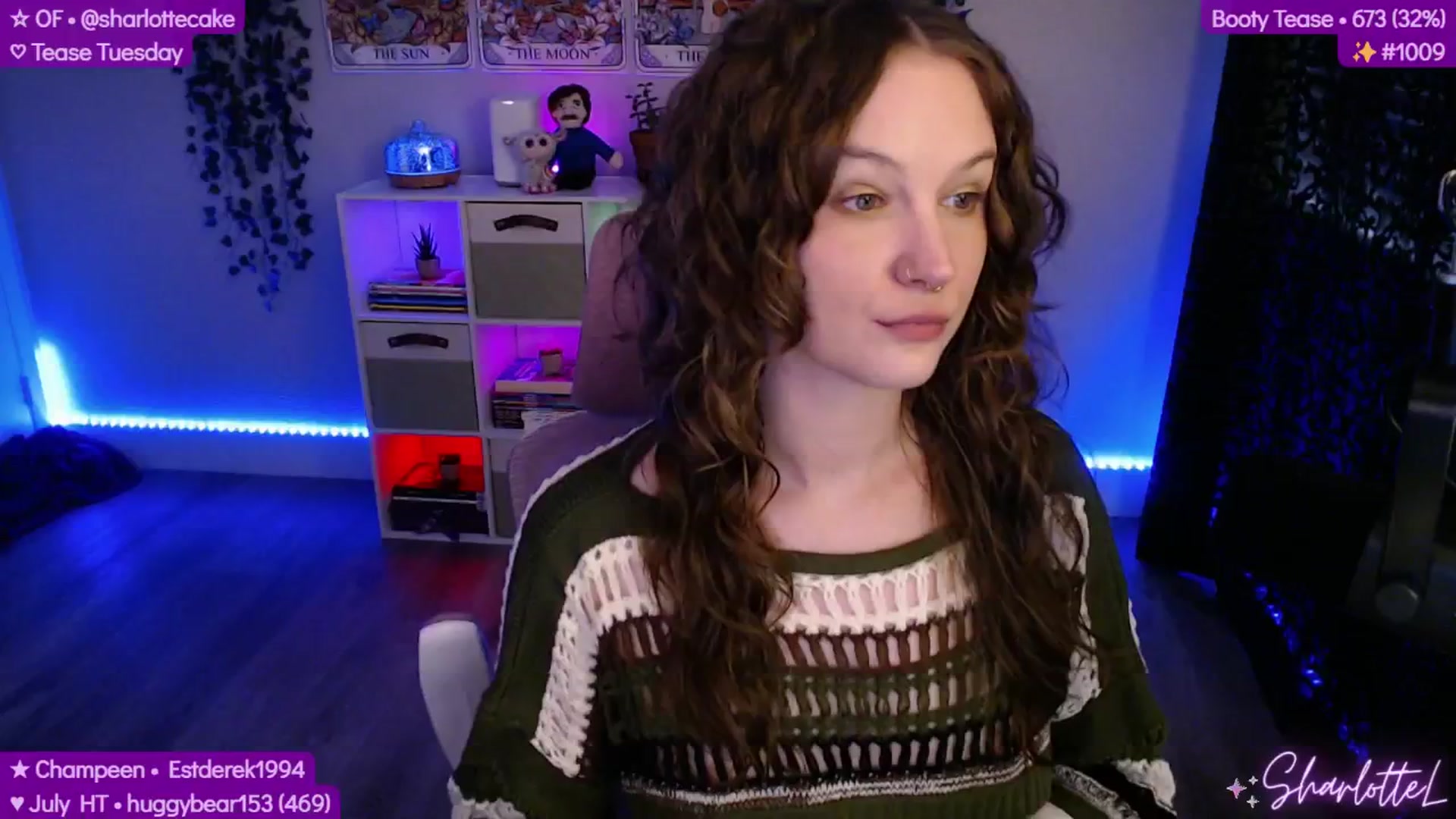 Gallery image thumbnail from SharlotteL's myfreecams stream on, 07/09/2025, 01:45 image 1 of 20