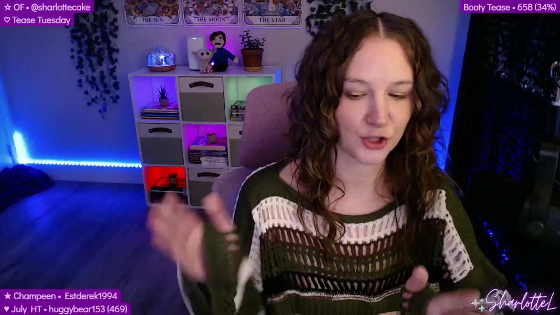 Gallery image thumbnail from SharlotteL's myfreecams stream on, 07/09/2025, 01:45 image 9 of 20